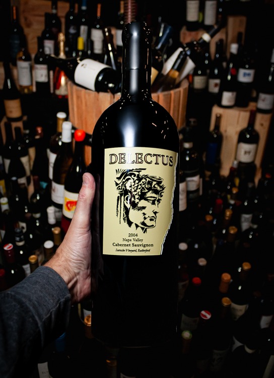 Delectus Cabernet Sauvignon Sacrashe Vineyard Rutherford Napa Valley 2004 (Double Magnum 3L)(ETCHED)