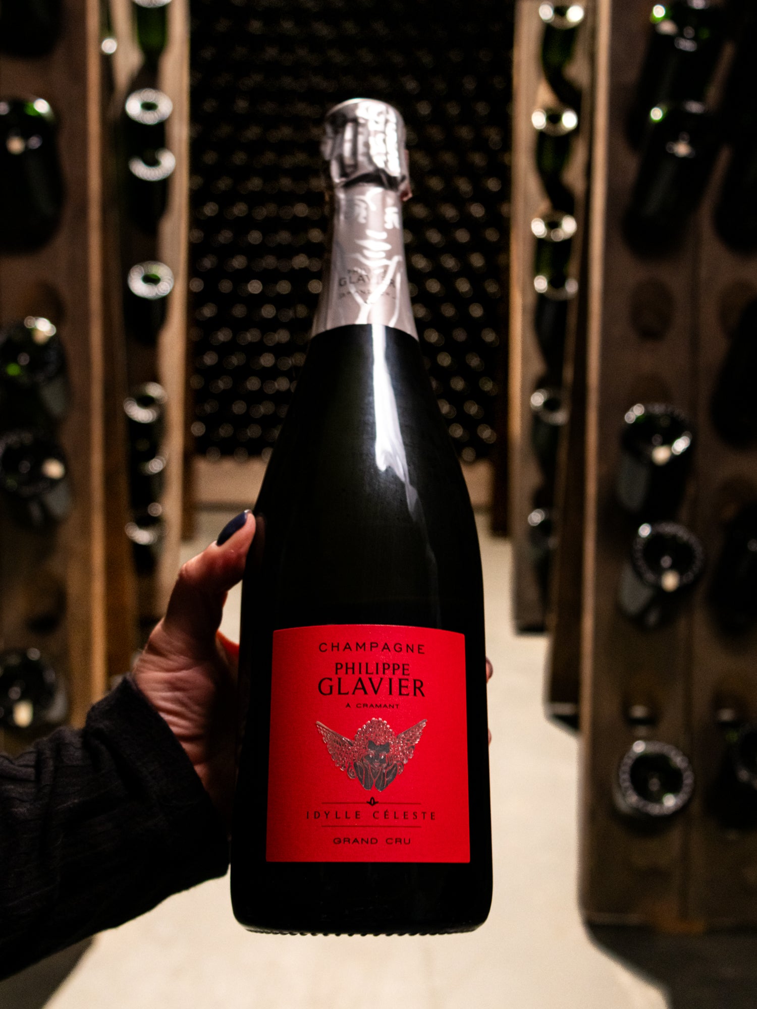 Champagne Philippe Glavier Rosé Idylle Céleste Extra Brut Grand Cru NV