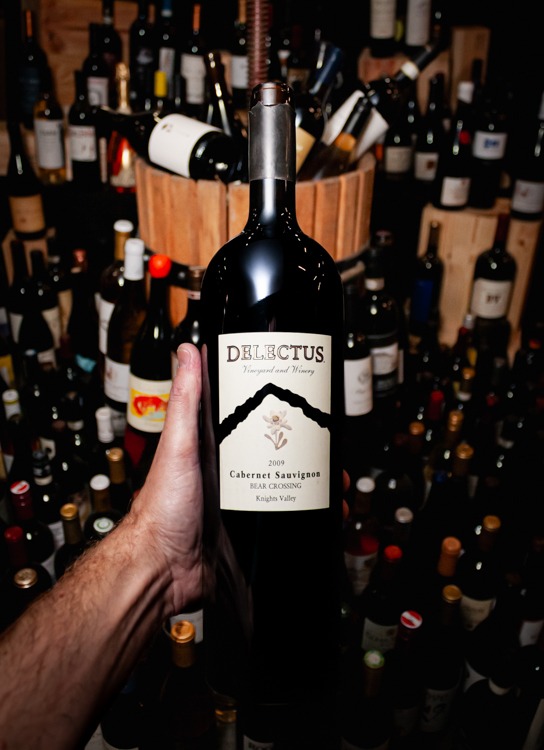 Delectus Vineyard & Winery Cabernet Sauvignon Bear Crossing Knights Valley 2009 (Magnum 1.5L) (broken wax capsules)