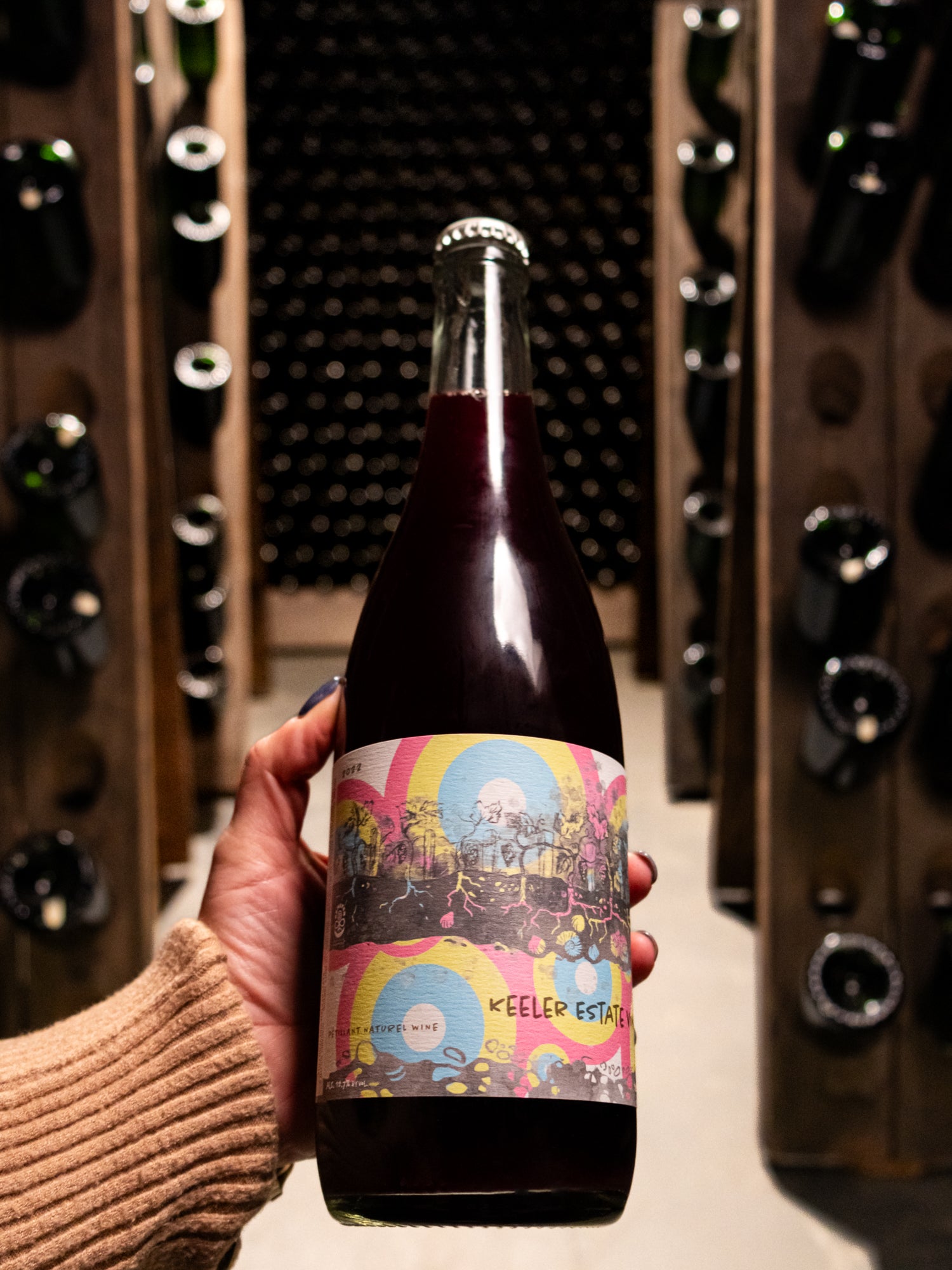 Keeler Vineyards Sparkling Petillant Naturel Rosé Eola-Amity Hills 2022