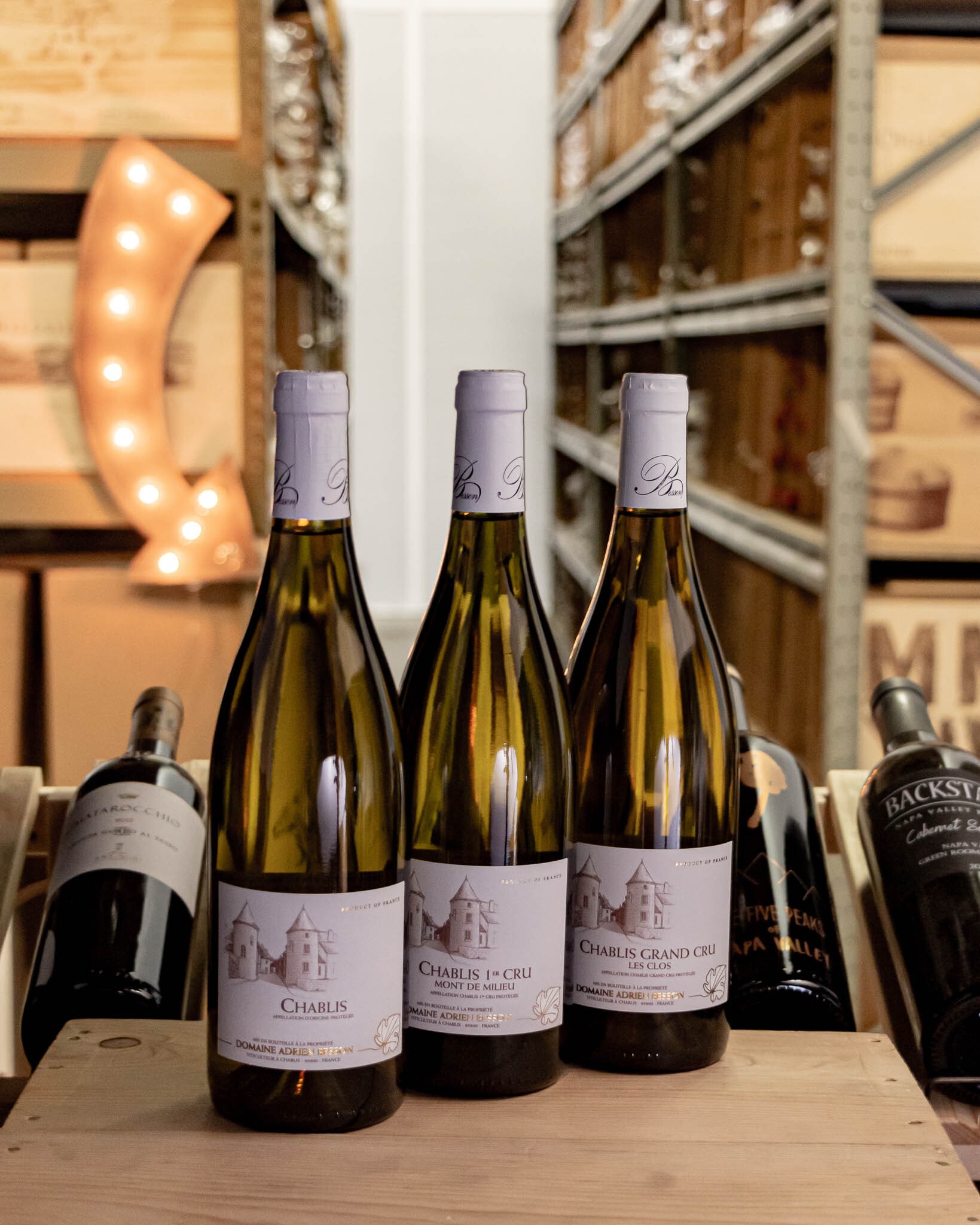 Domaine Besson Chablis Horizontal 3-Pack