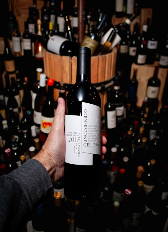 Cornerstone Cellars Cabernet Franc Oakville Station Vineyard Oakville Napa Valley 2018