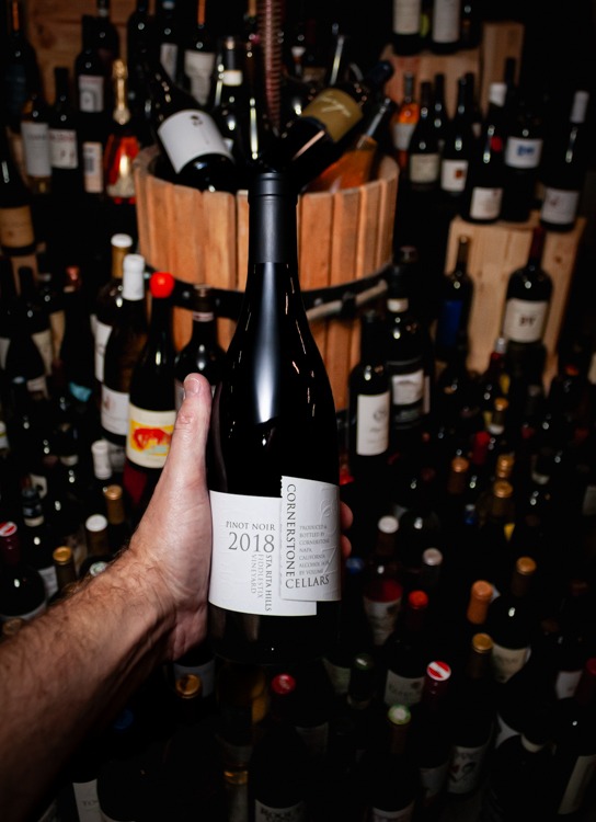 Cornerstone Cellars Pinot Noir Fiddlestix Vineyard Sta. Rita Hills 2018