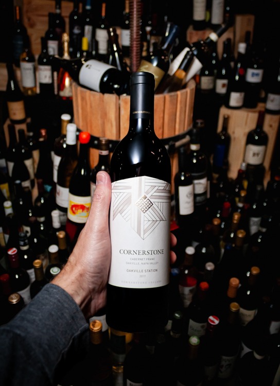 Cornerstone Cellars Cabernet Franc Oakville Station Vineyard Oakville Napa Valley 2017