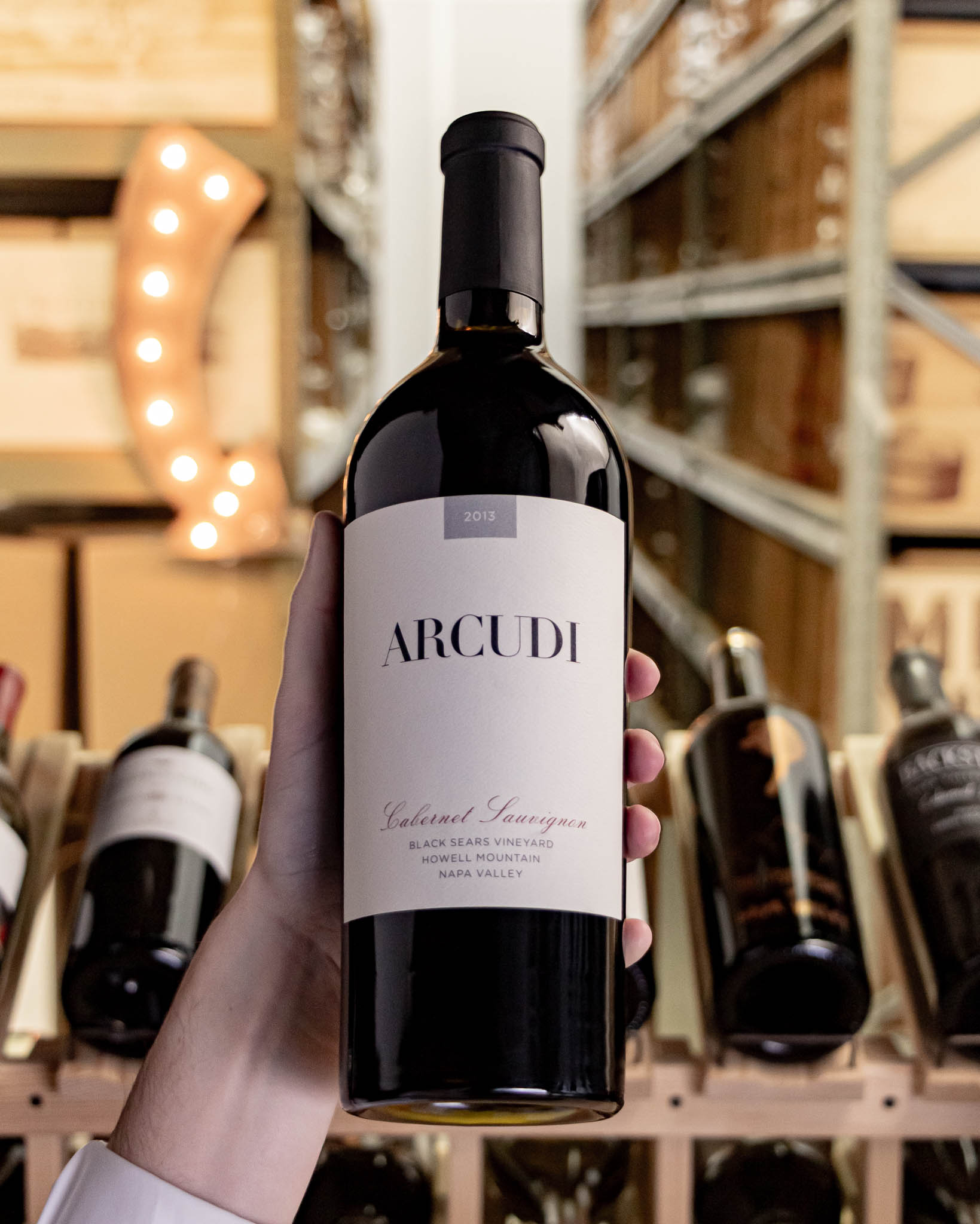 Arcudi Cabernet Sauvignon Black Sears Vineyard Howell Mountain Napa Valley 2013