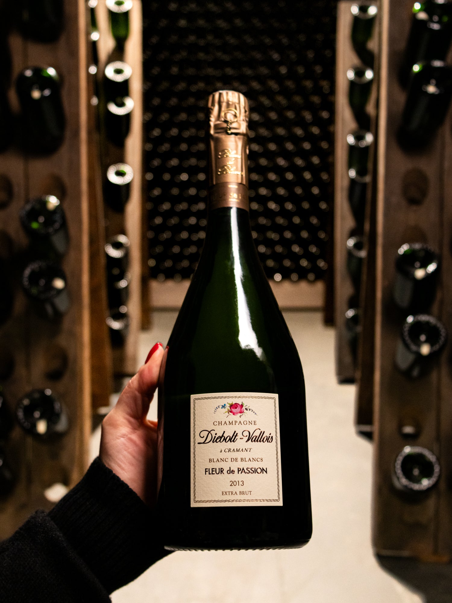 Champagne Diebolt-Vallois Blanc de Blancs Fleur de Passion Cramant Extra Brut Grand Cru 2013 (Disg. January 2022)