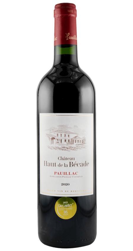 95 Pt. Château Haut de La Bécade Pauillac 2020