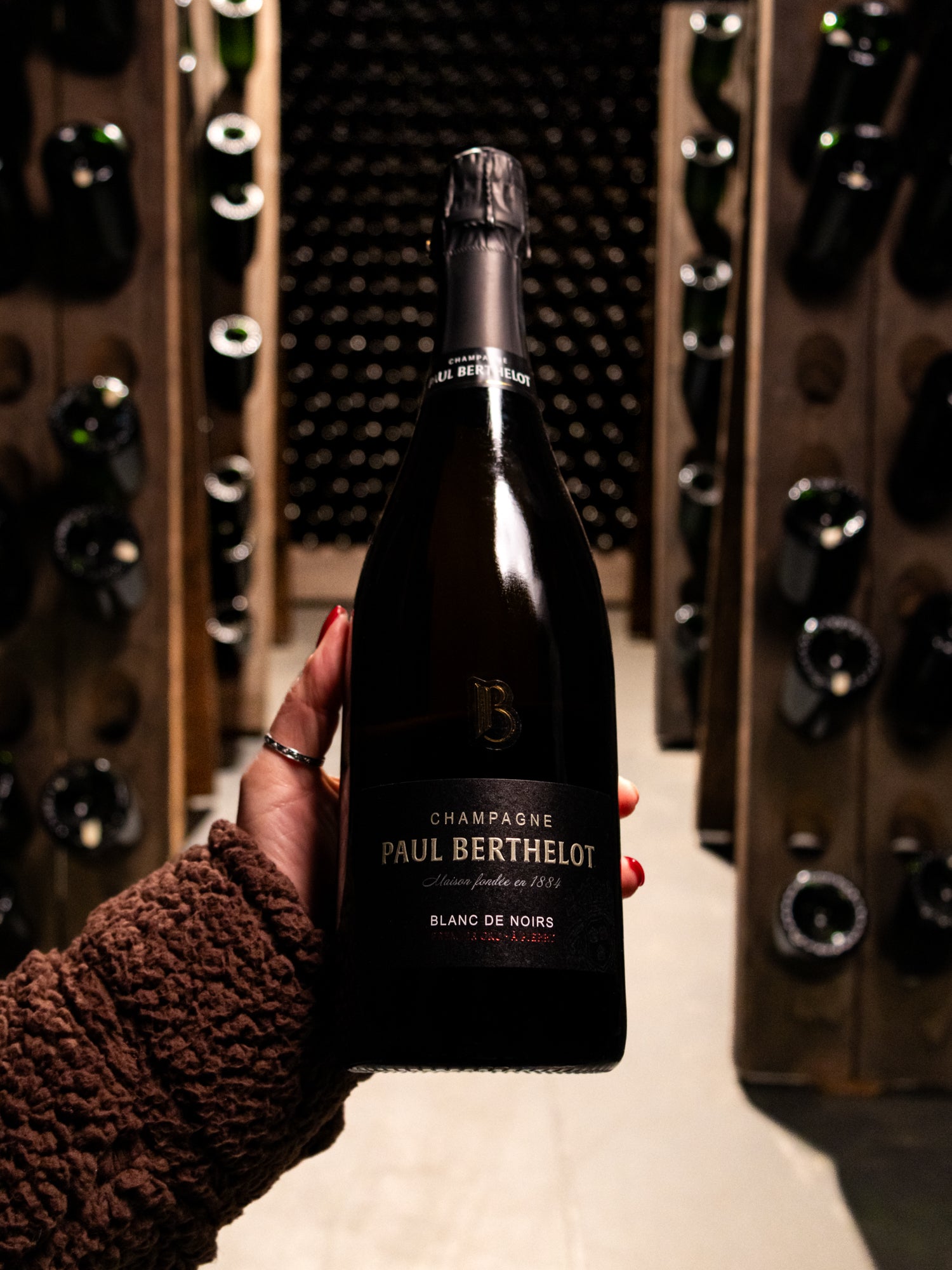 Champagne Paul Berthelot Blanc de Noirs Extra Brut Premier Cru NV