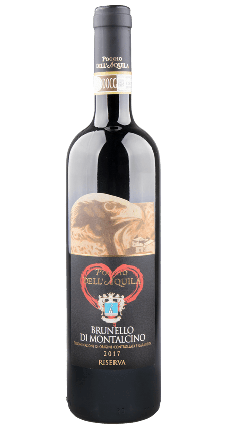 95 Pt. Poggio dell'Aquila Brunello di Montalcino Riserva 2017