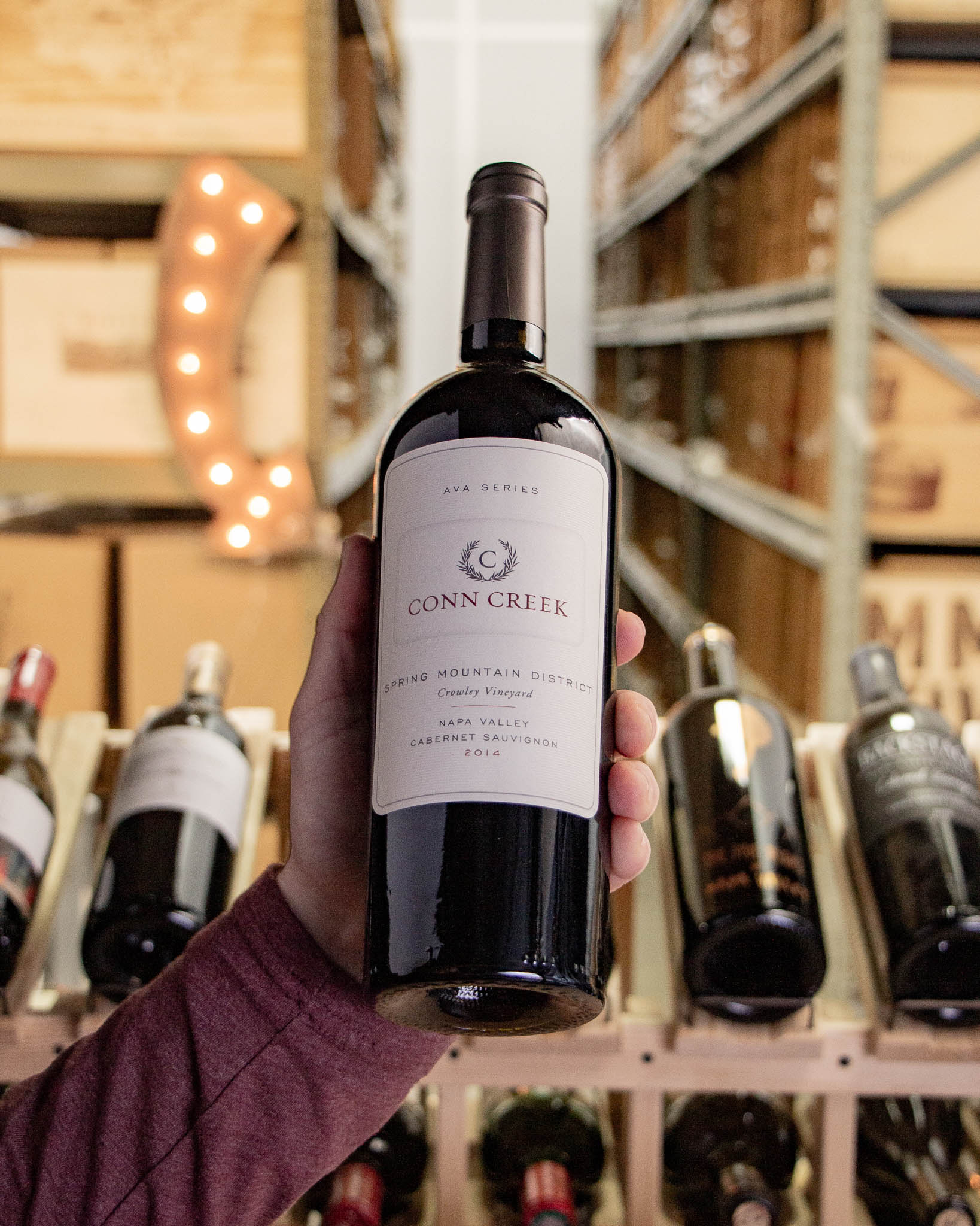 Conn Creek Cabernet Sauvignon AVA Series Crowley Vineyard Spring Mountain Napa Valley 2014