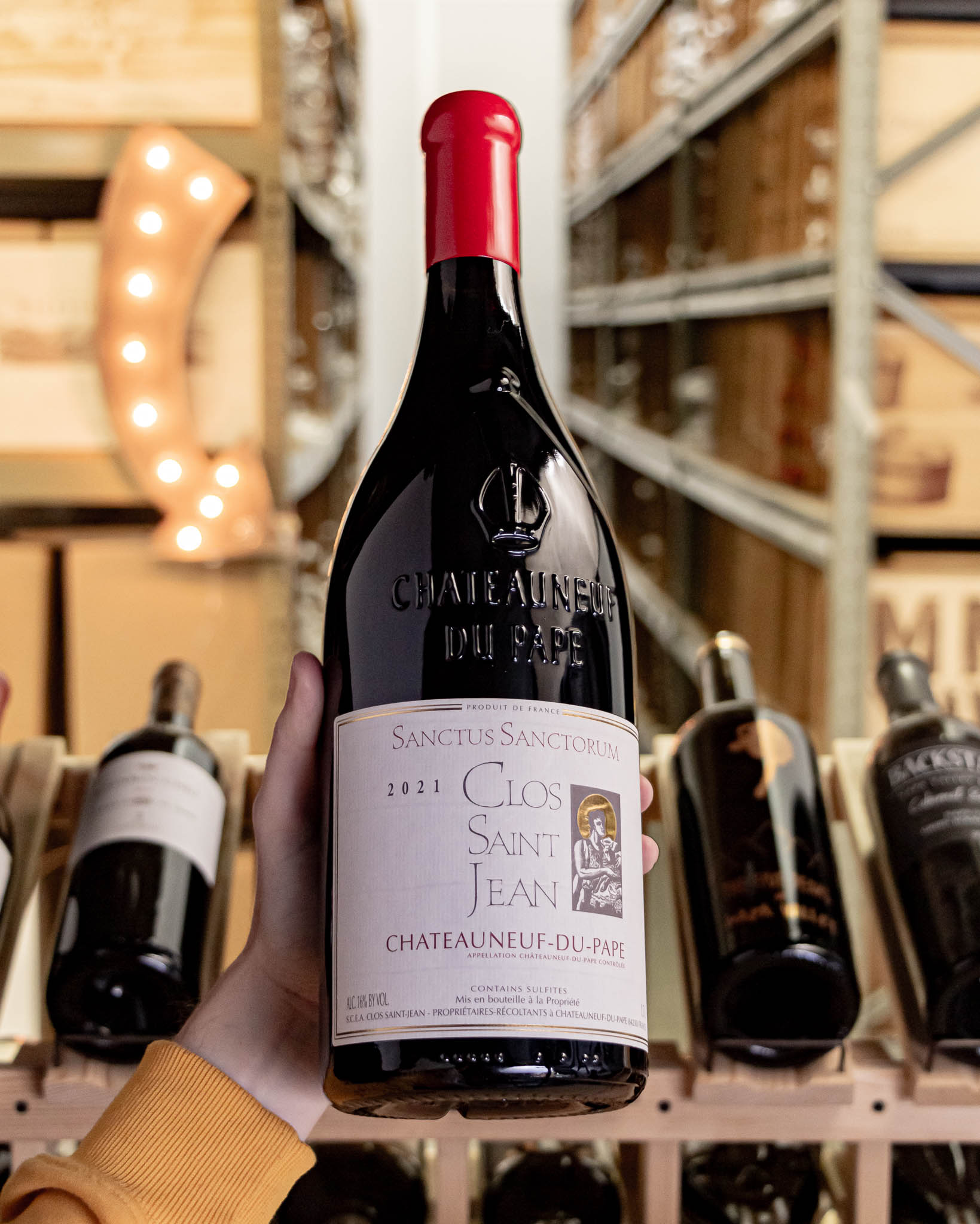 Clos Saint-Jean Châteauneuf-du-Pape Sanctus Sanctorum 2021 (Magnum 1.5L)
