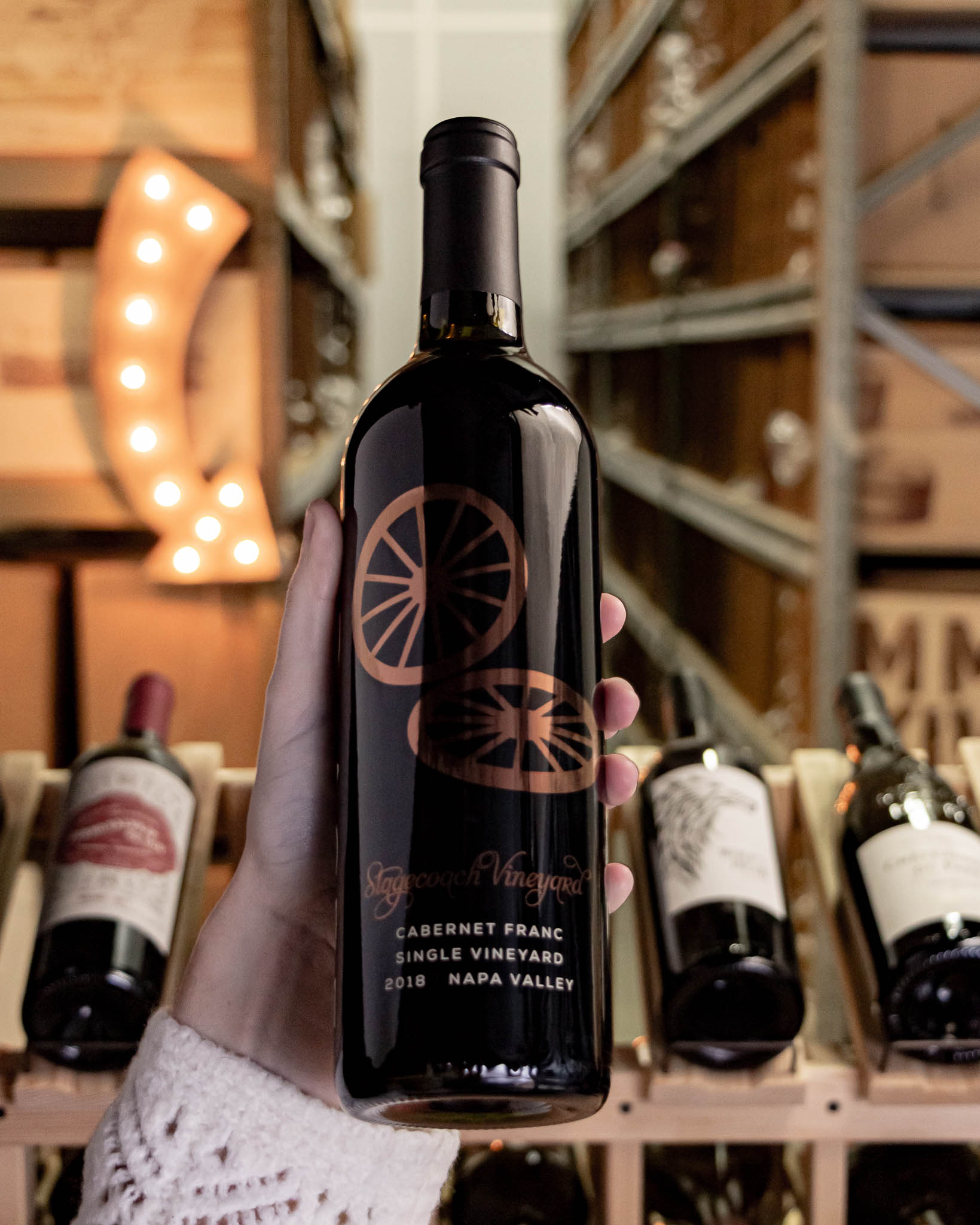 Old Acre Winery Cabernet Franc Single Vineyard Stagecoach Vineyard Napa Valley 2018