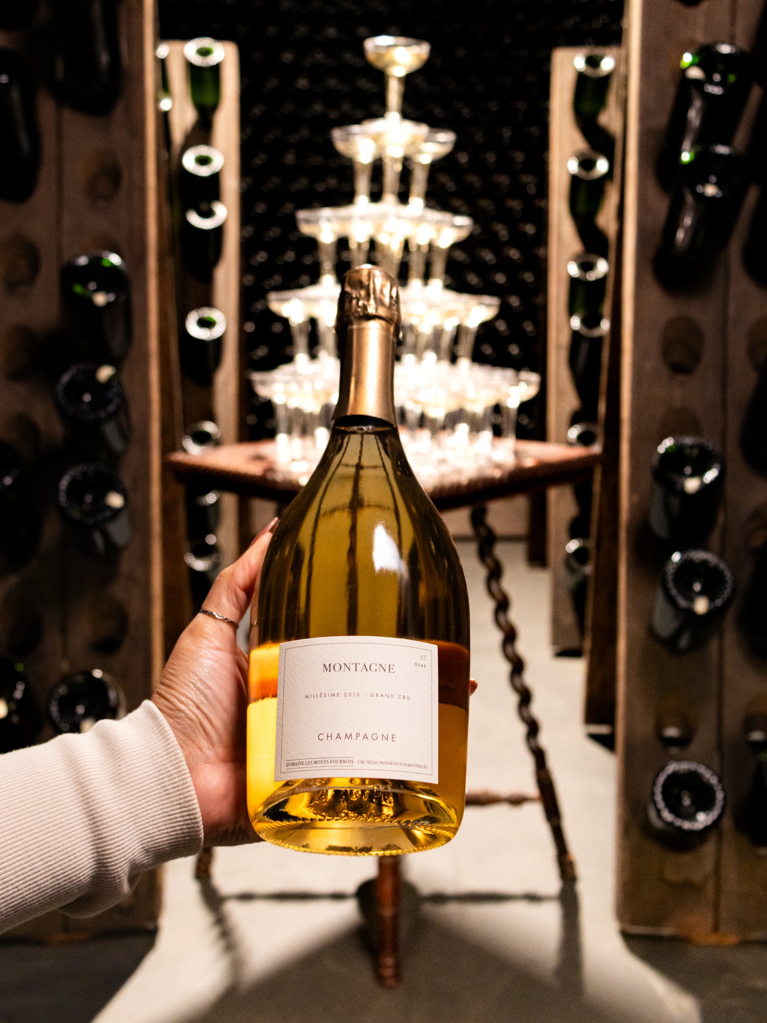 Champagne Domaine Les Monts Fournois Montagne Extra Brut Grand Cru 2013