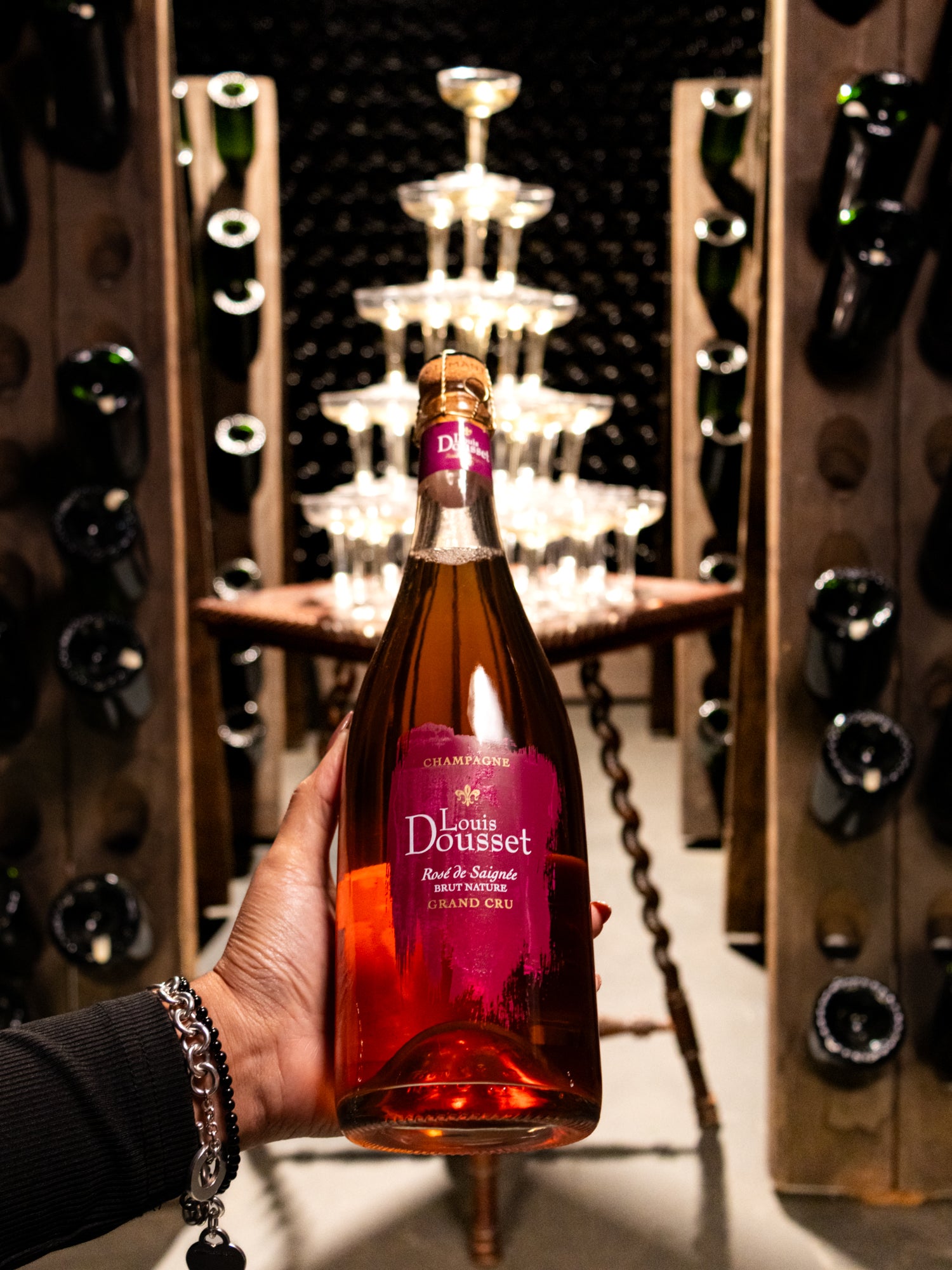 Champagne Louis Dousset Rosé de Saignée Brut Nature Grand Cru 2007