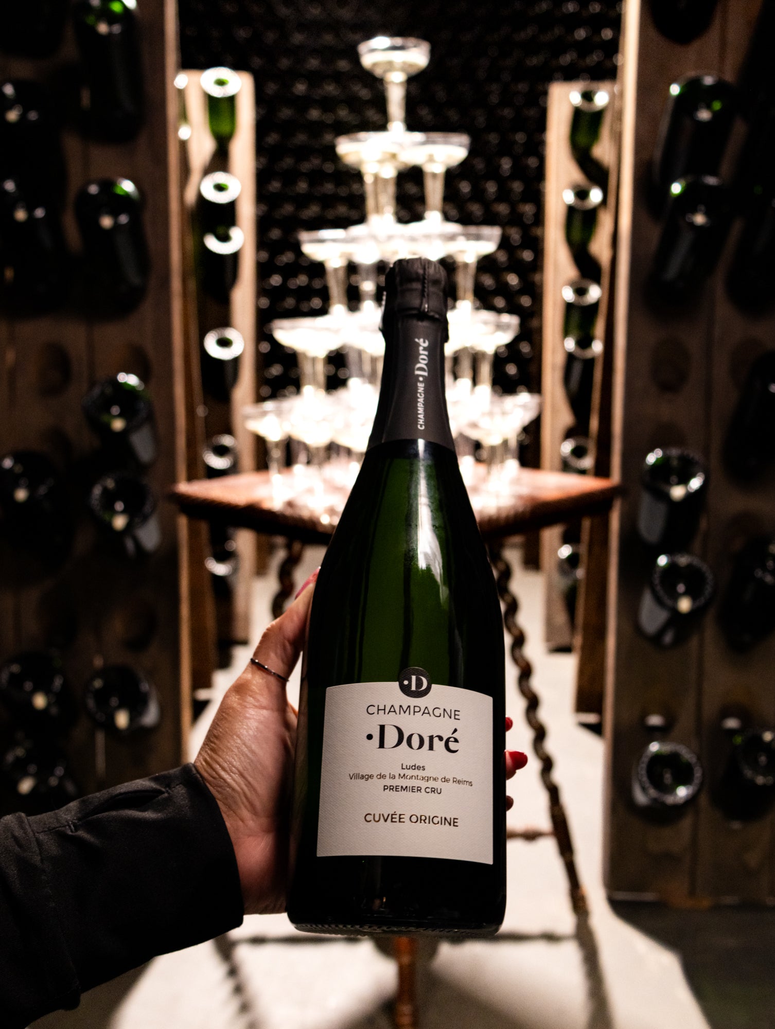 Champagne Doré Cuvée Origine Ludes Brut Premier Cru NV