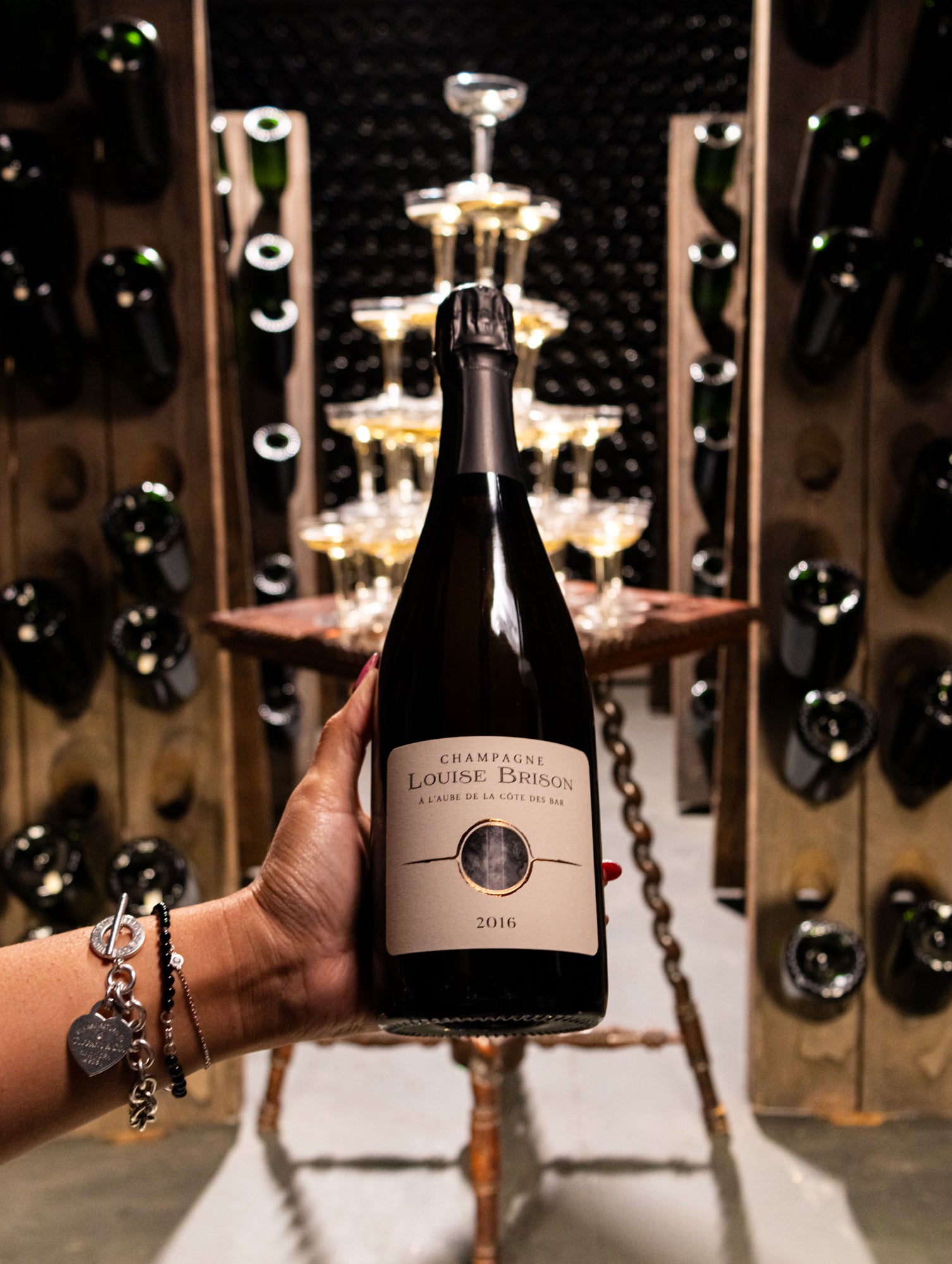 Champagne Louise Brison À l'Aube de la Côte des Bar Brut Nature 2016