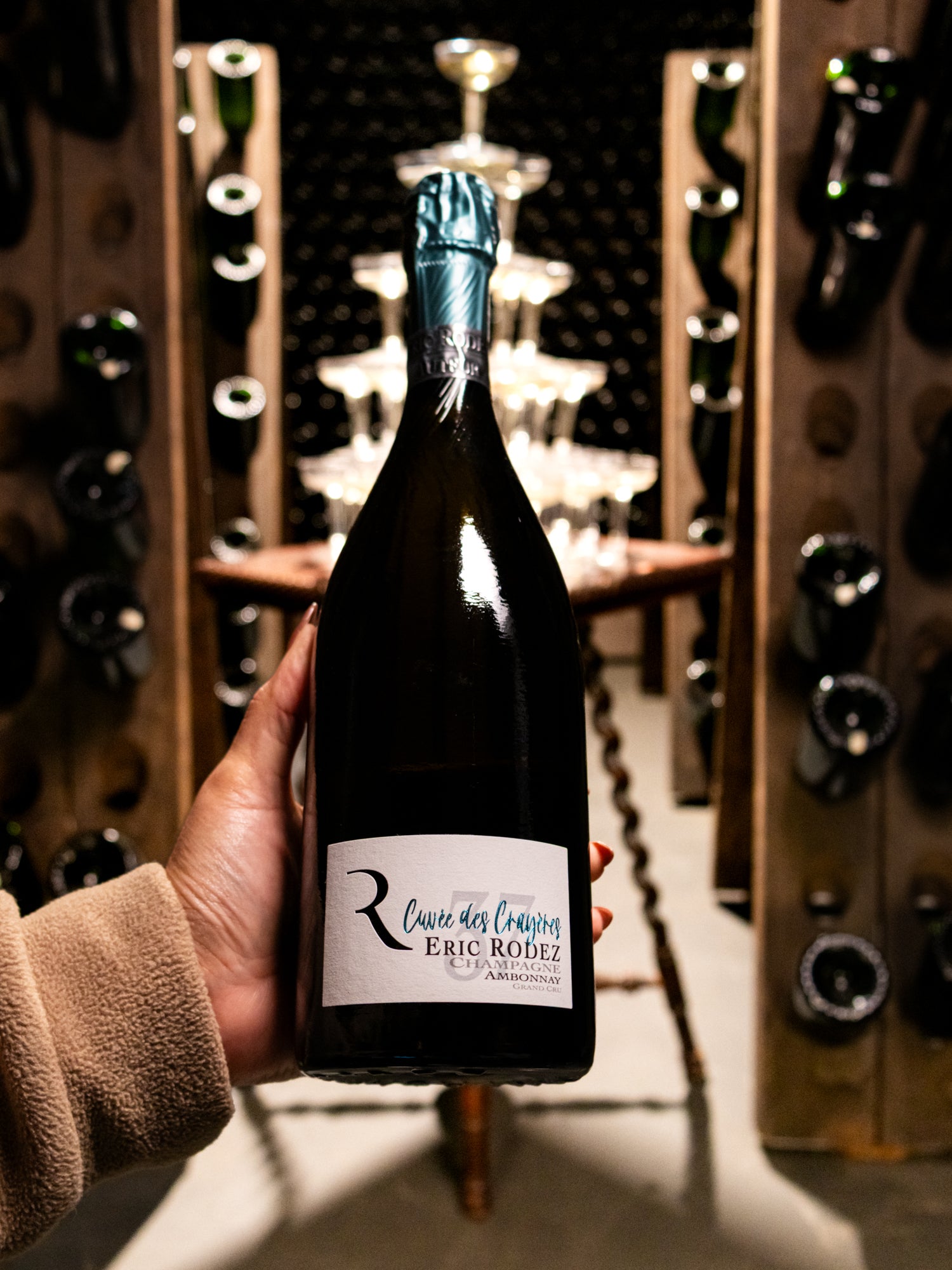 Champagne Eric Rodez Cuvée de Crayères Ambonnay Extra Brut Grand Cru NV (Disg. August 2023)