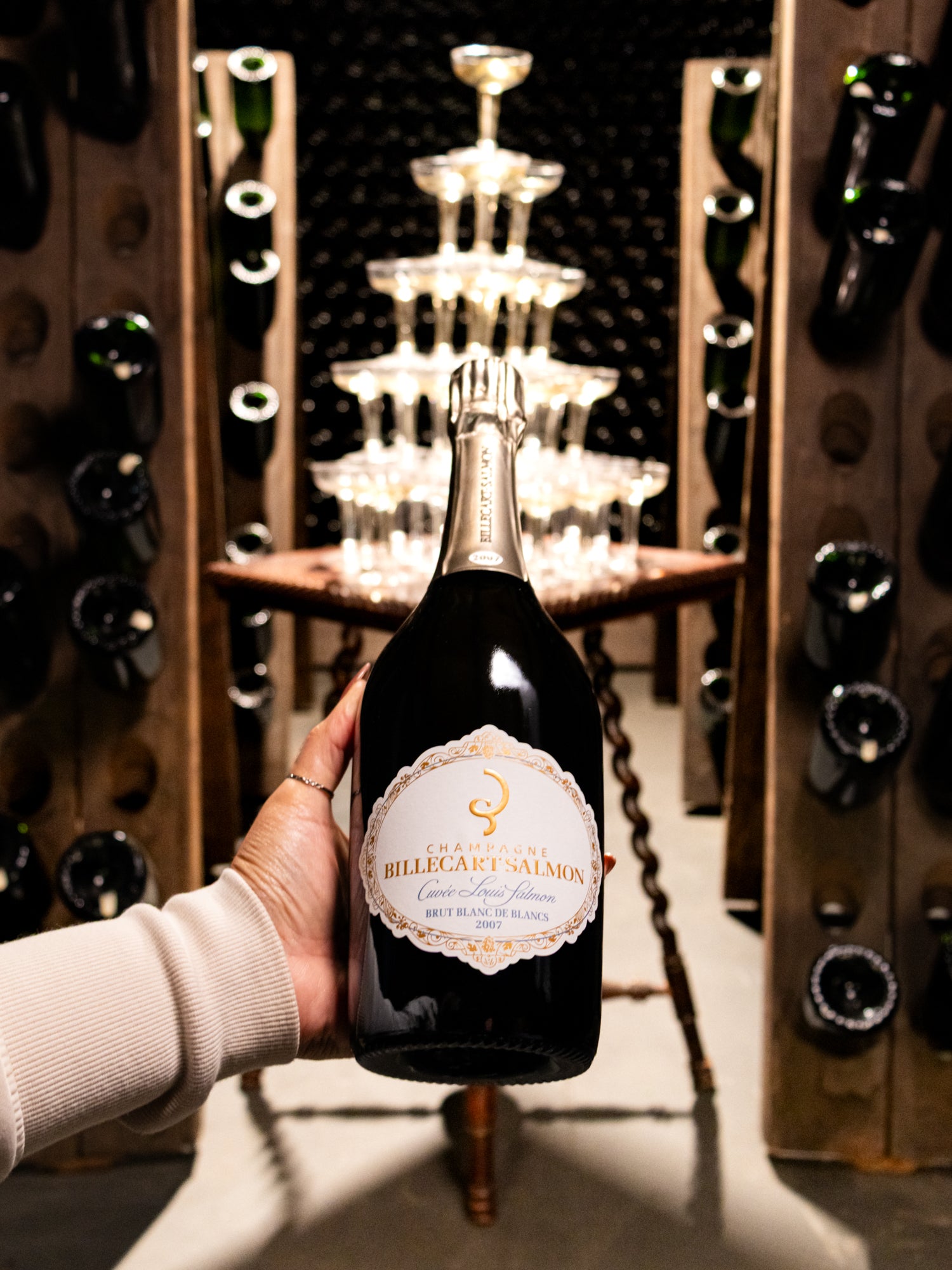 Champagne Billecart-Salmon Blanc de Blancs Cuvée Louis Salmon Brut 2007 (Disg. July 2018)