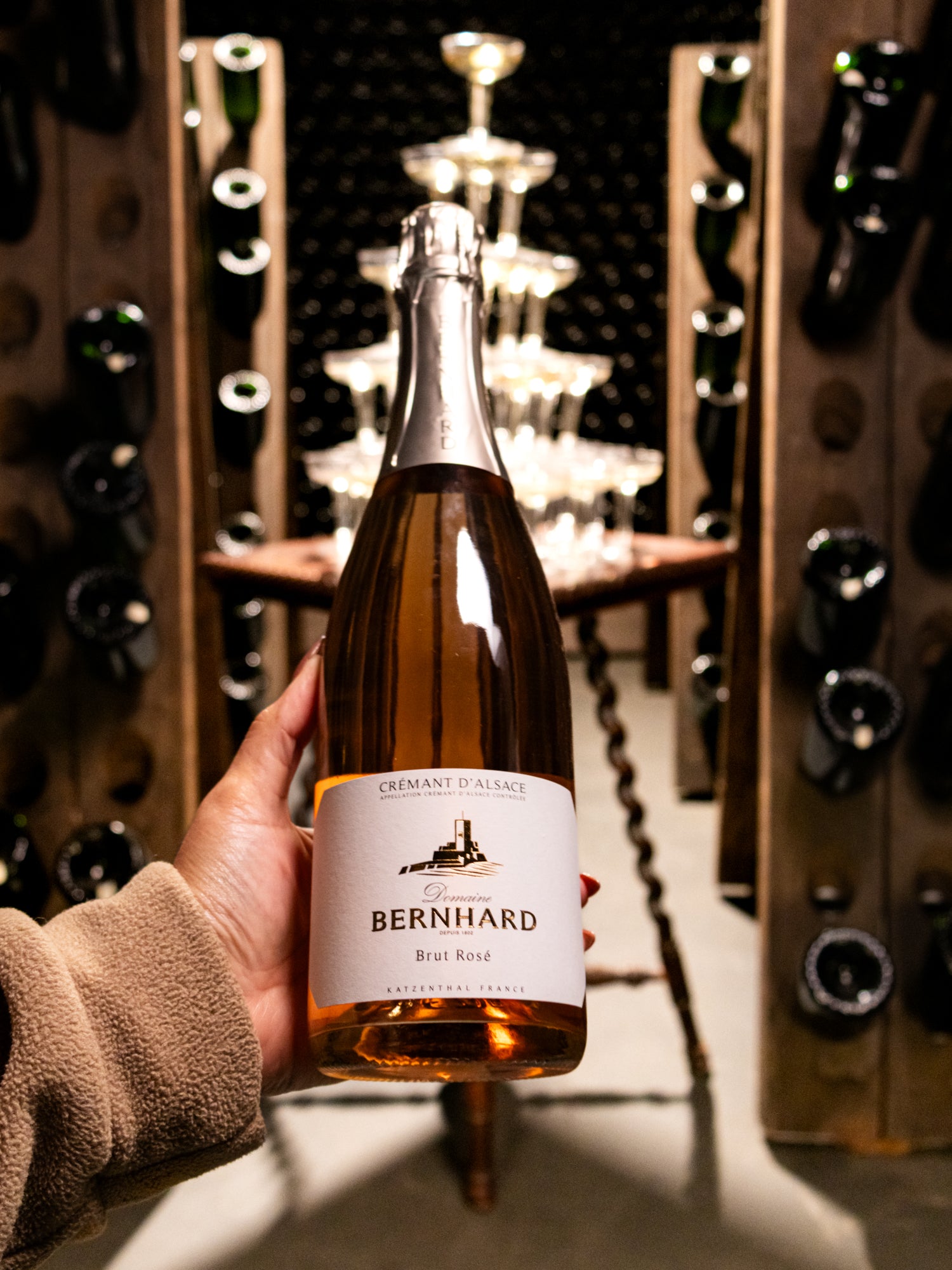 Domaine Bernhard Crémant d’Alsace Brut Rosé NV