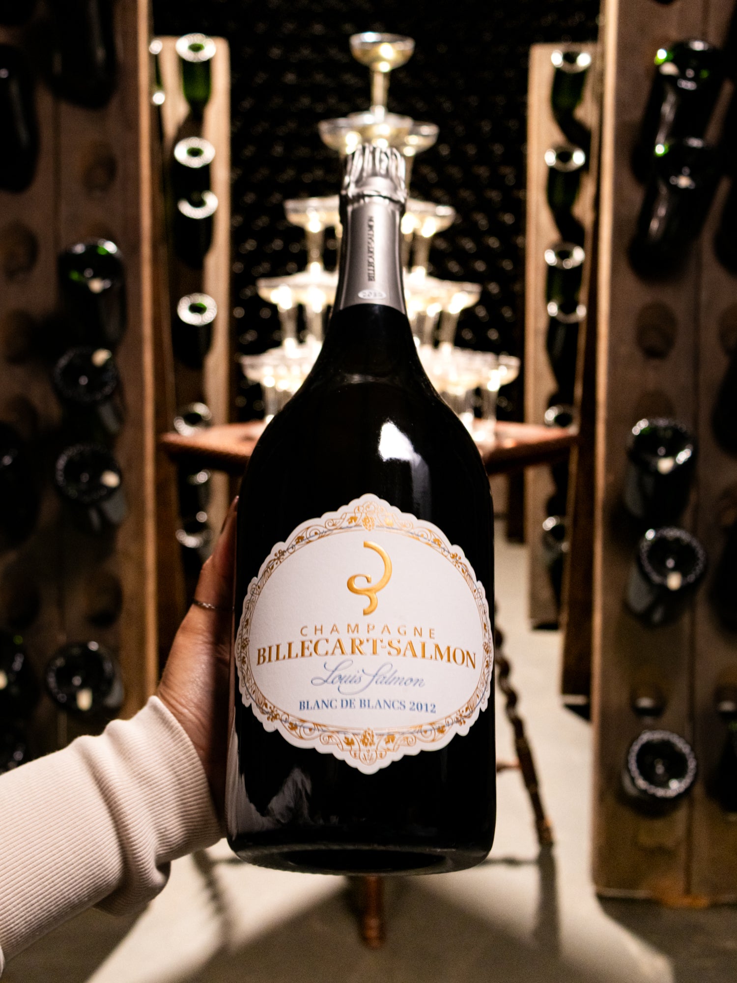 Champagne Billecart-Salmon Blanc de Blancs Cuvée Louis Salmon Brut 2012 (Magnum 1.5L) (Disg 2023)
