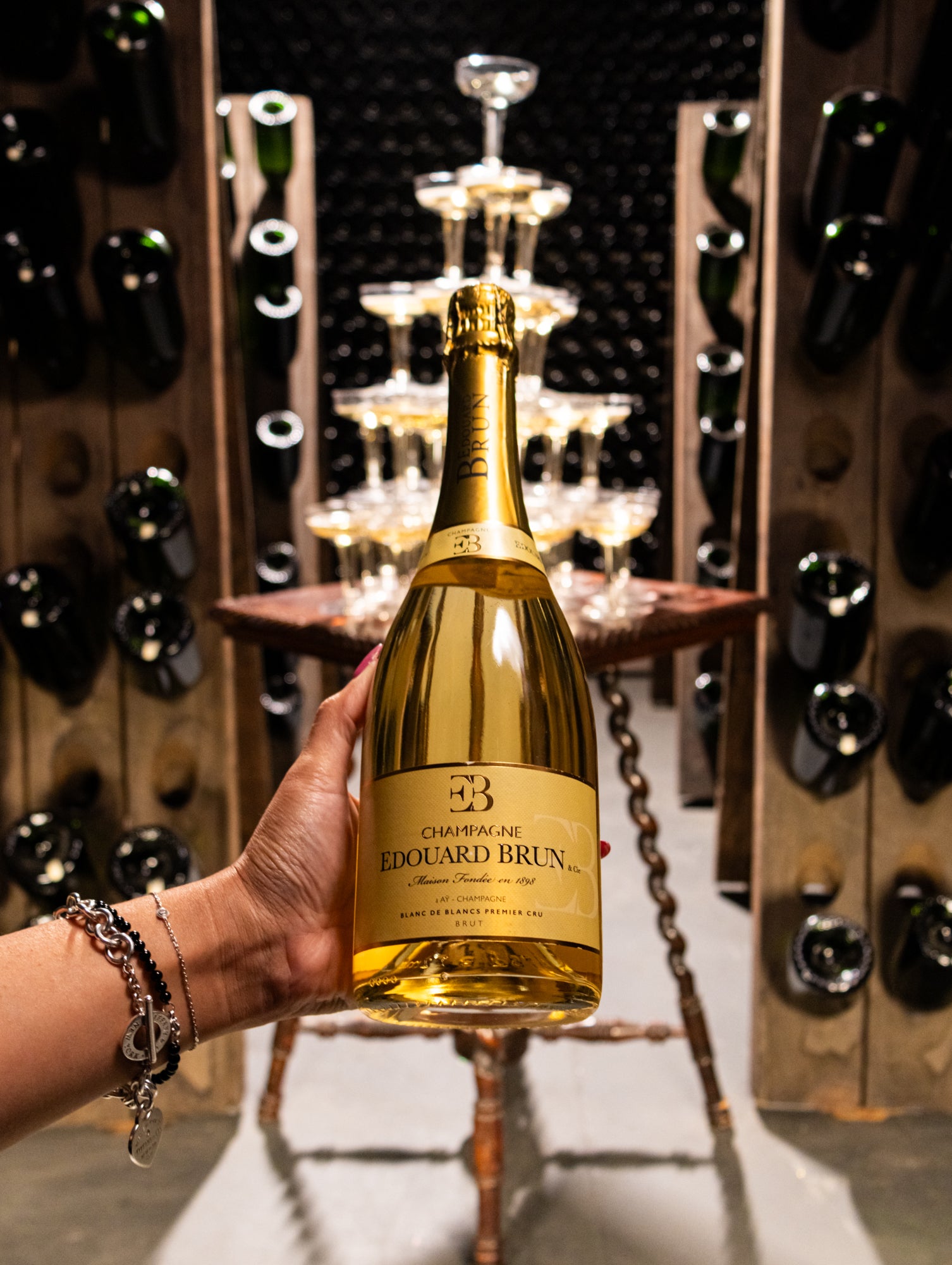 Champagne Edouard Brun & Cie Blanc de Blancs Brut Premier Cru NV