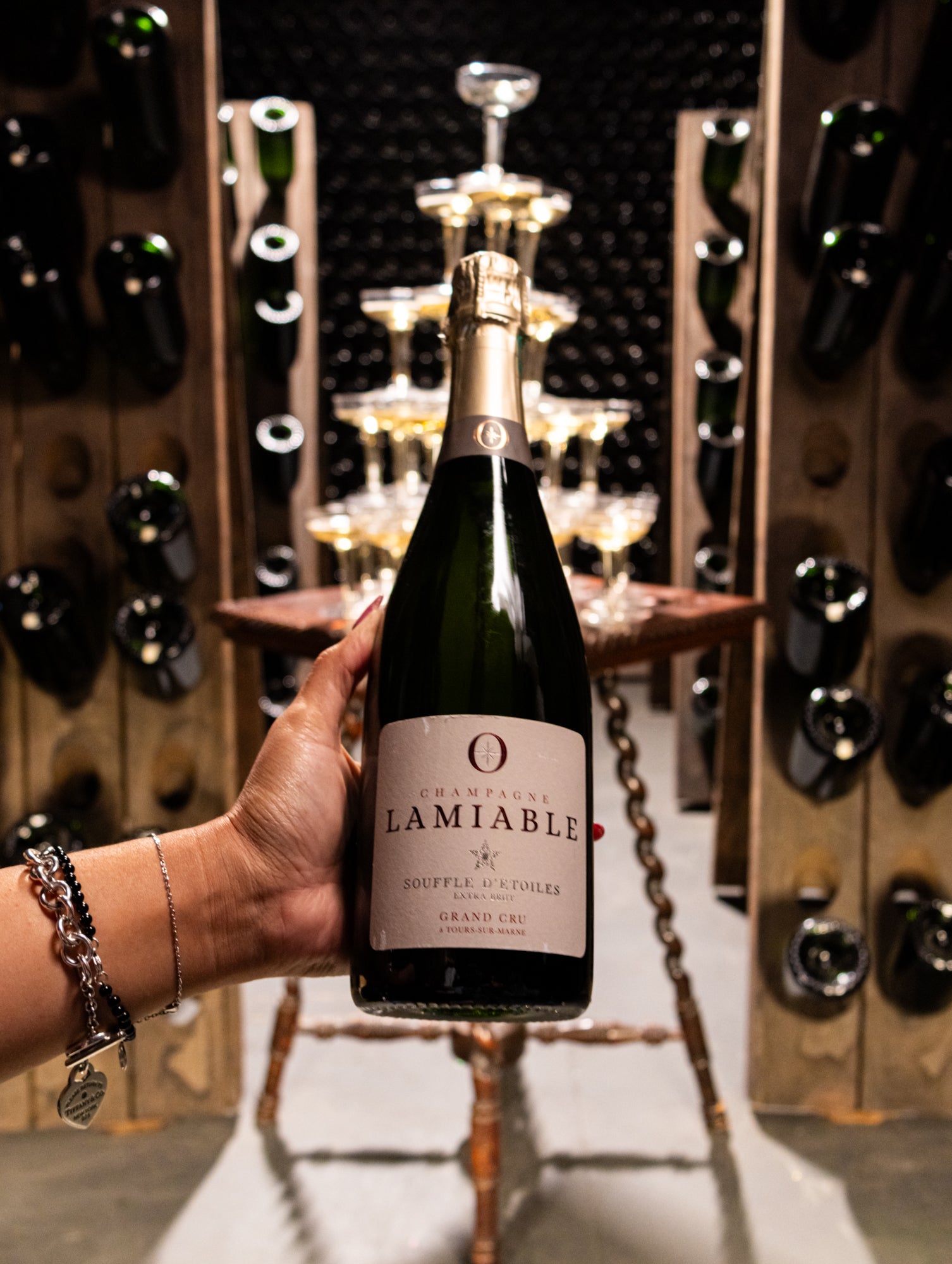 Champagne Lamiable Souffle d’Etoiles Extra Brut Grand Cru NV (Disg. July 2023)