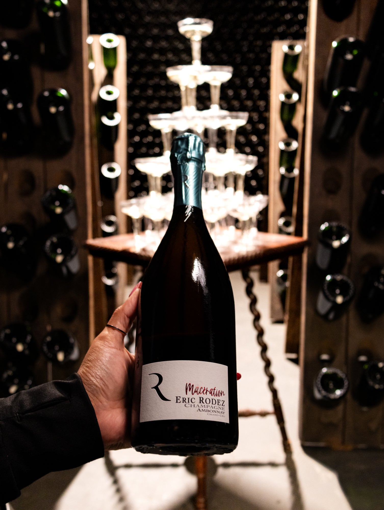 Champagne Eric Rodez Rose Maceration Ambonnay Extra Brut Grand Cru NV