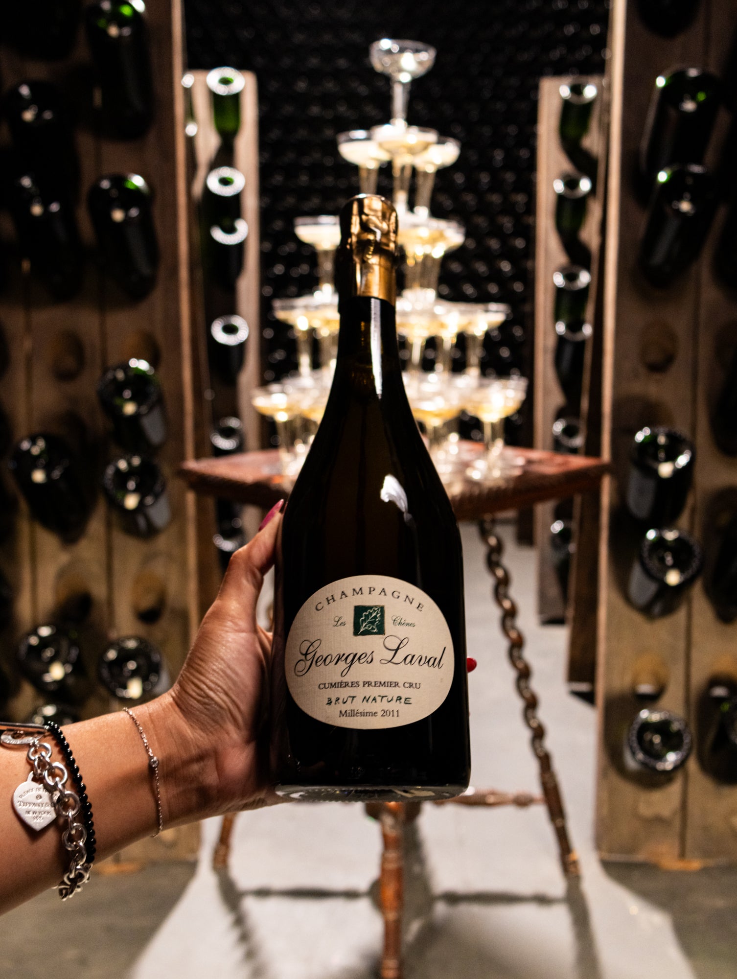 Champagne Georges Laval Cumieres Les Chenes Brut Nature Premier Cru 2011