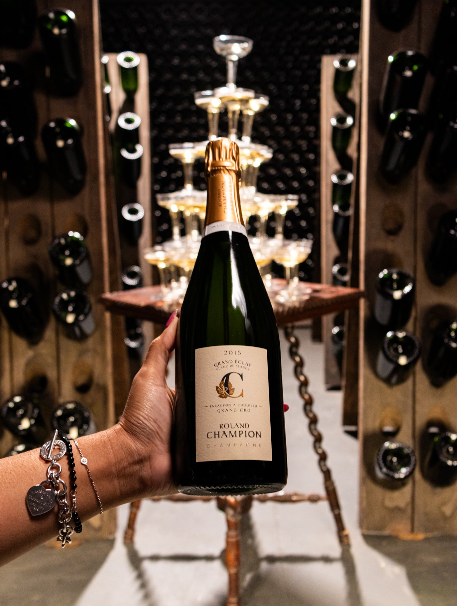Champagne Roland Champion Blanc de Blancs Eclat Grand Cru 2015