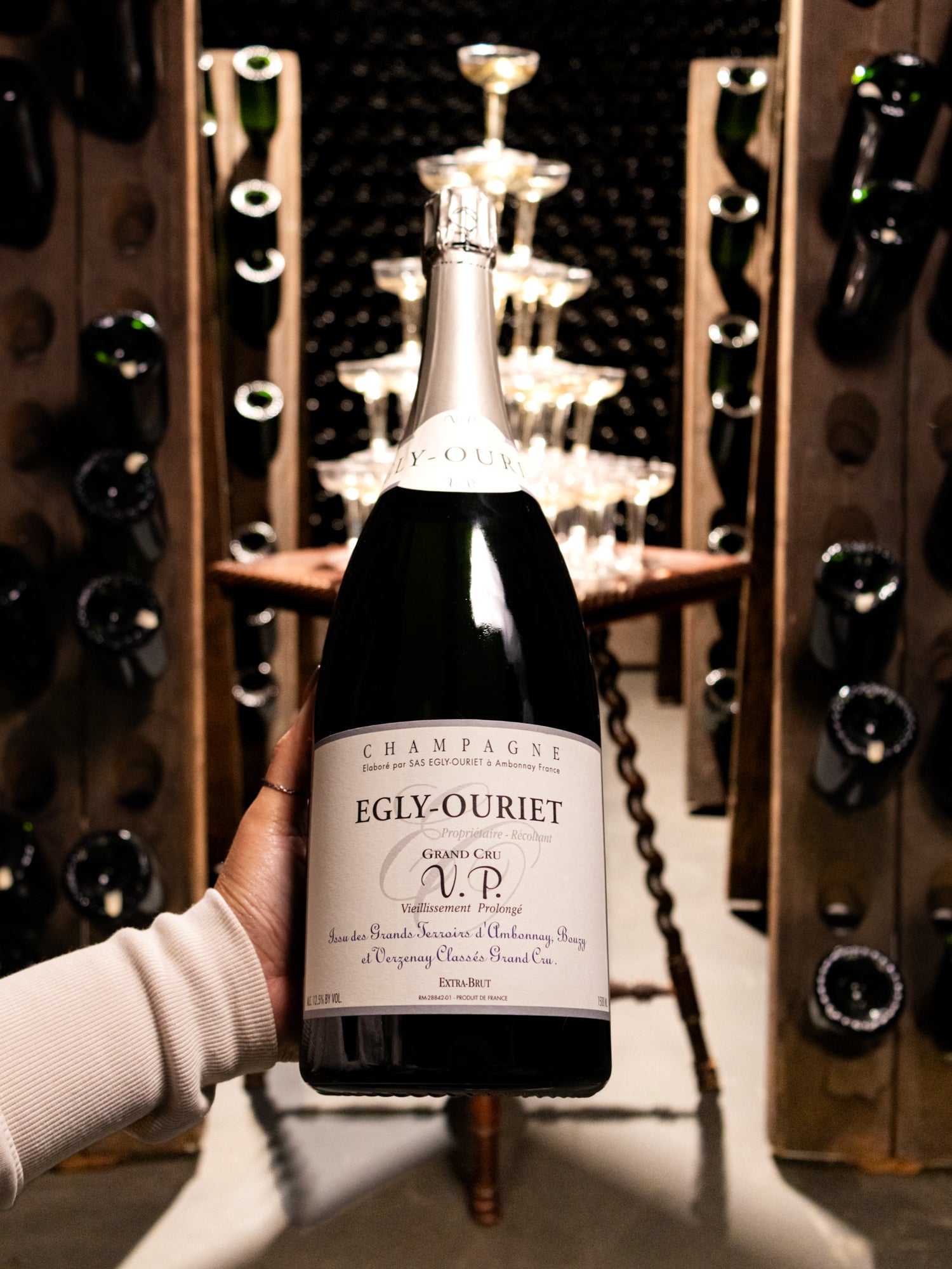 Champagne Egly-Ouriet V.P. Vieillissement Prolongé Extra Brut Grand Cru NV (Magnum 1.5L)