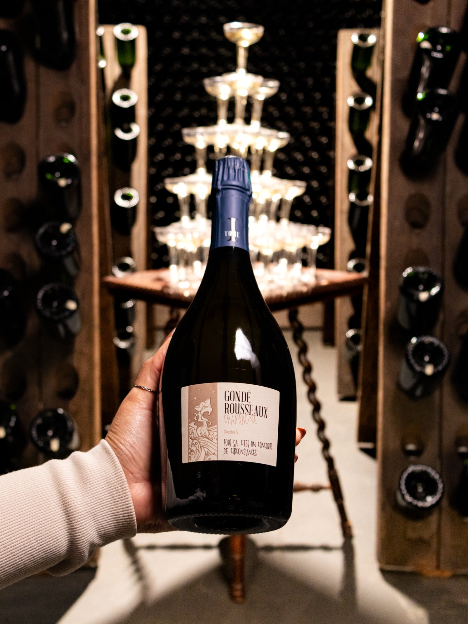 Champagne Gondé-Rousseaux Chapitre V Blanc de Fût Brut Premier Cru 2017