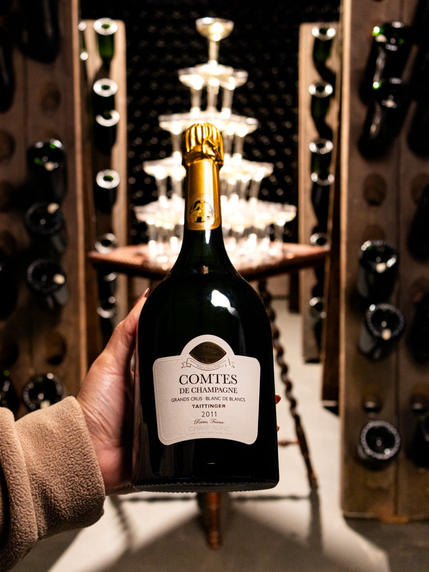 Champagne Taittinger Grand Crus Blanc de Blancs Comtes de Champagne Brut 2011