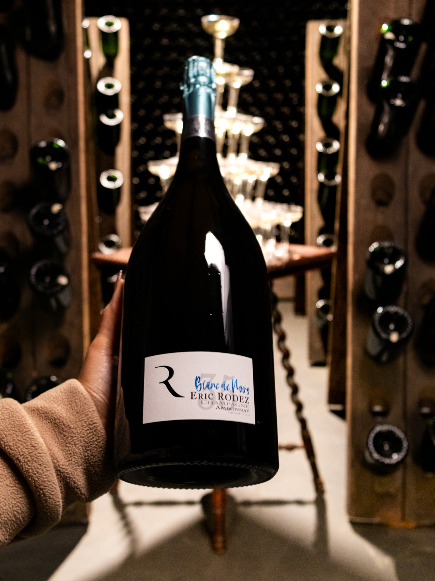 Champagne Eric Rodez Blanc de Noirs Ambonnay Extra Brut Grand Cru NV (Magnum 1.5L) (Disg. 2024)