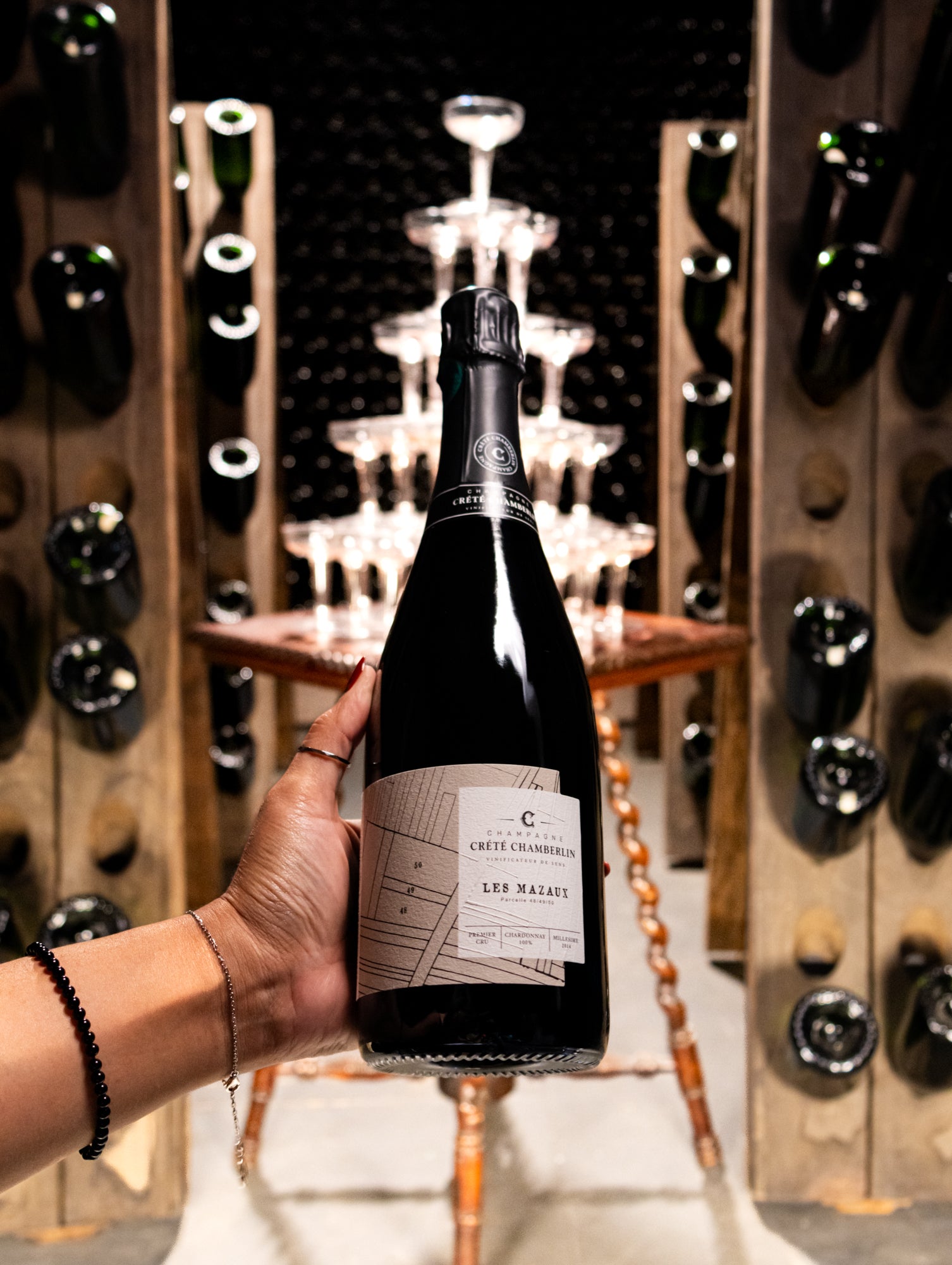 Champagne Crètè Chamberlin Blanc des Blancs Les Mazaux Premier Cru 2014