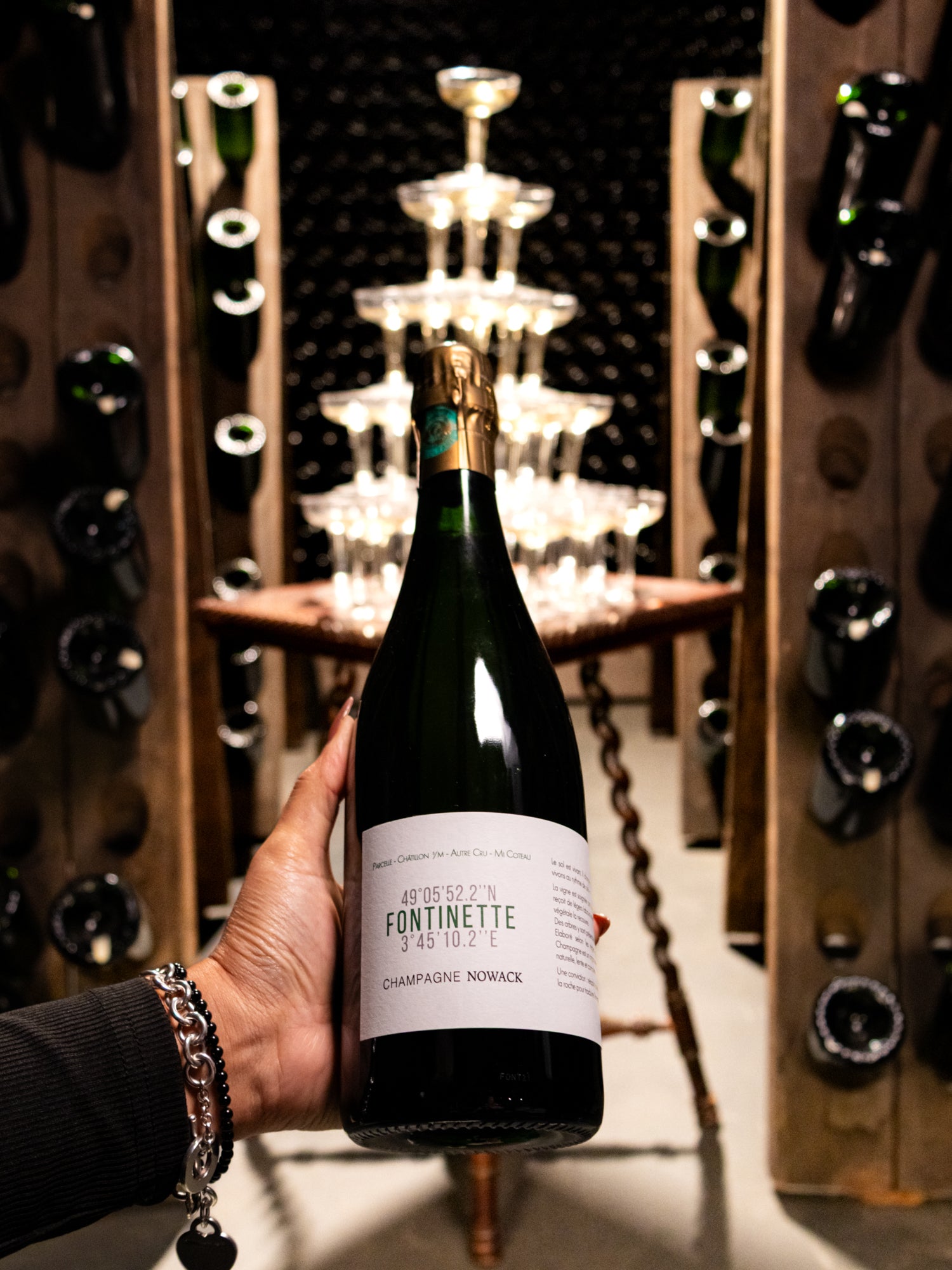 Champagne Domaine Nowack Meunier La Fontinette Brut Nature 2020 (Disg. January 2024)