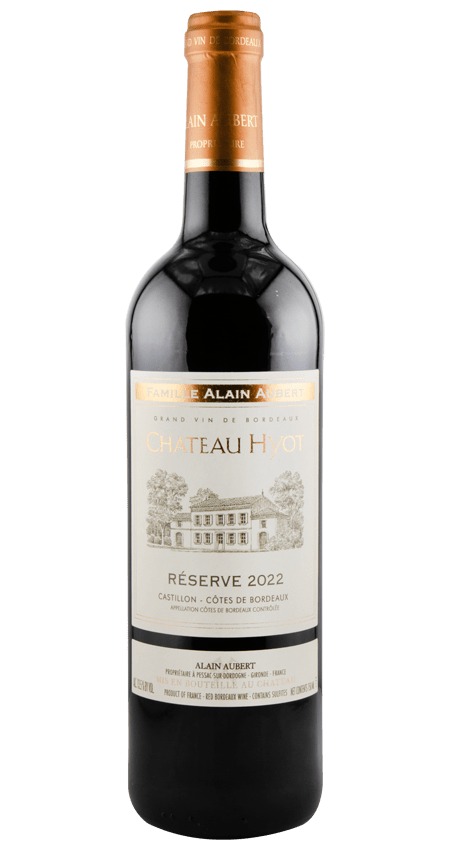 Château Hyot Réserve Castillon Côtes de Bordeaux 2022