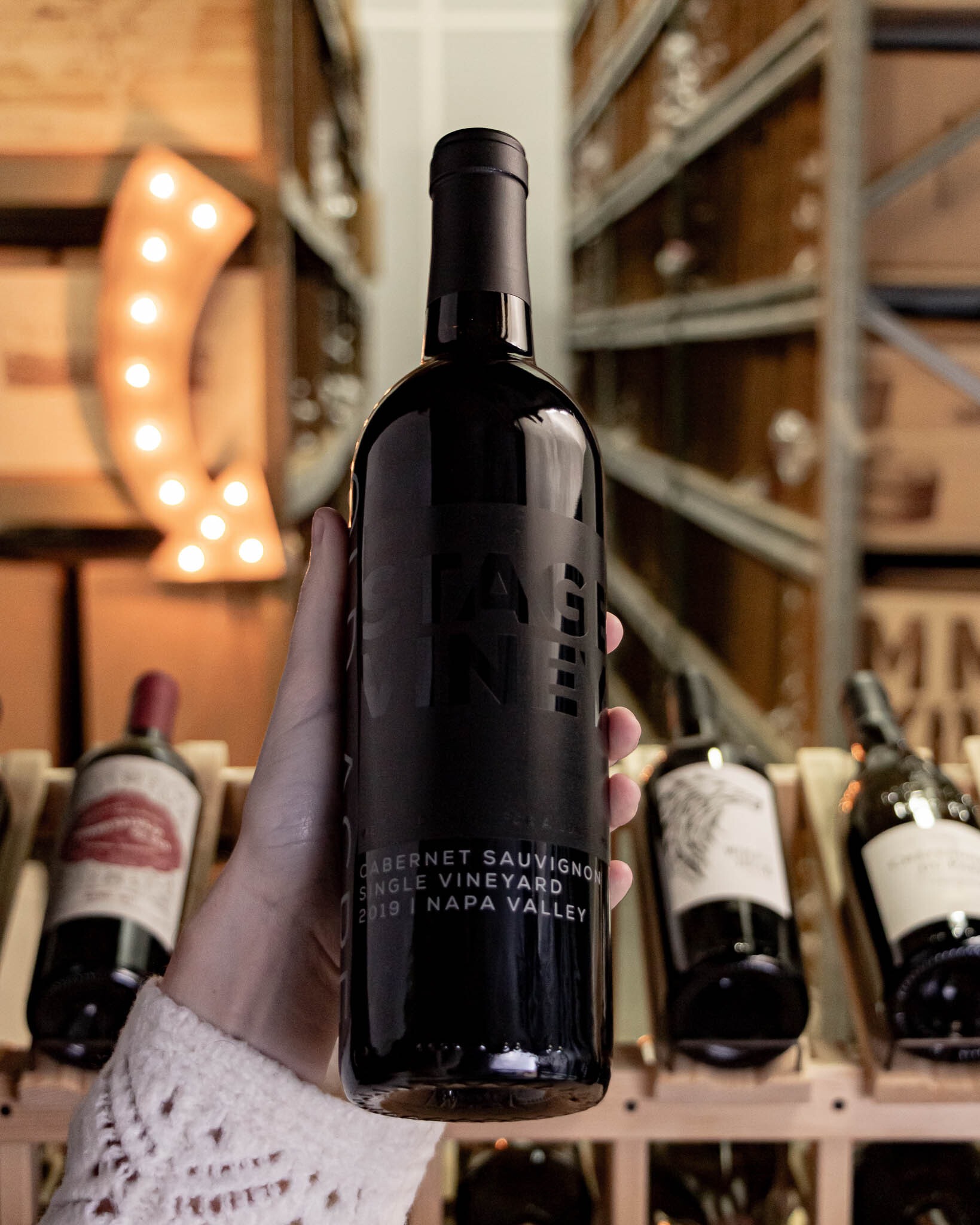 Old Acre Winery Cabernet Sauvignon Single Vineyard Stagecoach Vineyard Napa Valley 2019