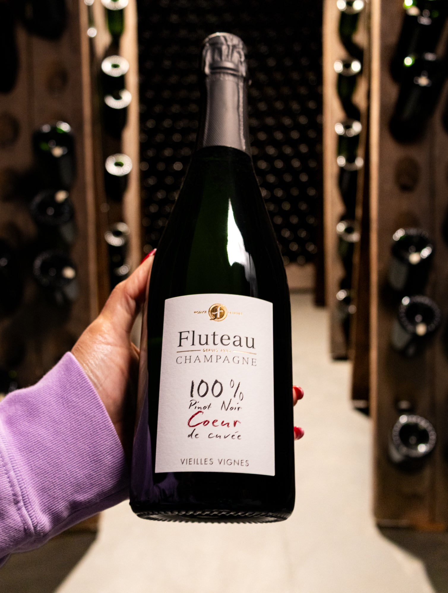 Champagne Fluteau Coeur de Cuvee Extra Brut NV