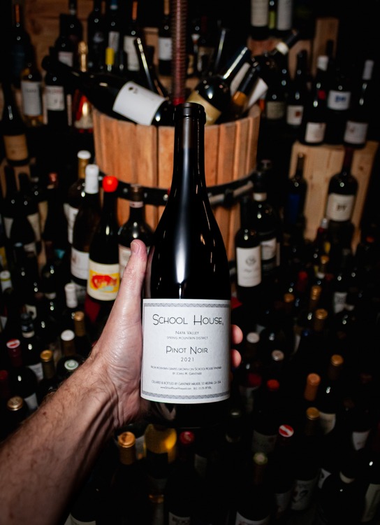 School House Vineyard Pinot Noir Spring Mountain District Napa Valley 2021