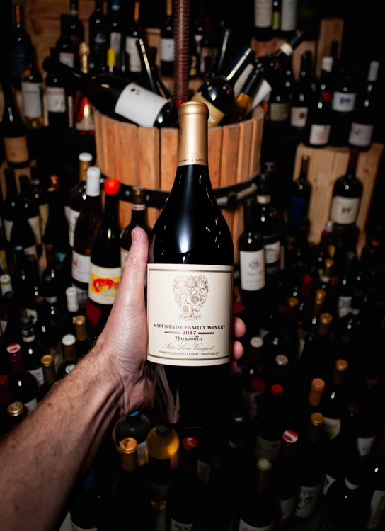 Kapcsándy Cabernet Franc Rapszodia Yountville Napa Valley 2017