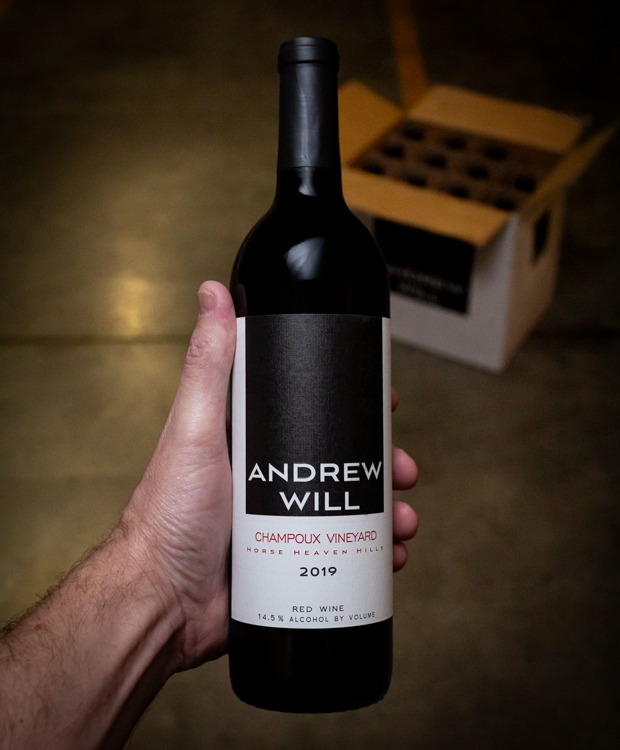 Andrew Will Red Blend Champoux Vineyard Horse Heaven Hills 2019