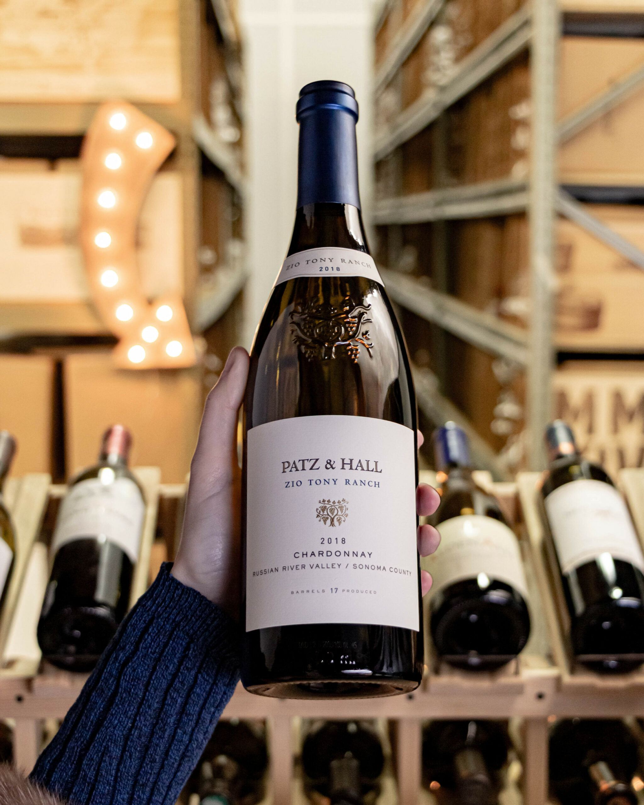 Patz & Hall Chardonnay Zio Tony Ranch Russian River Valley Sonoma County 2018
