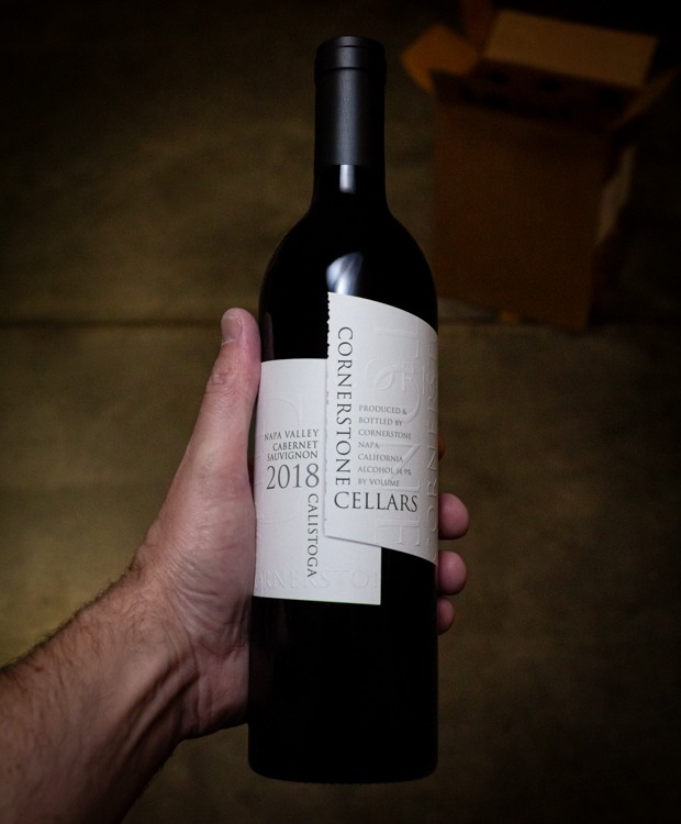 Cornerstone Cellars Cabernet Sauvignon Calistoga Napa Valley 2018