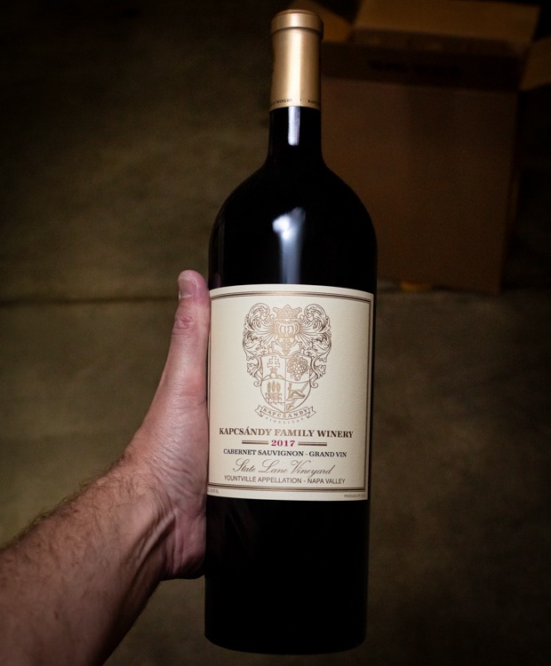 Kapcsándy Cabernet Sauvignon Grand Vin State Lane Vineyard Yountville Napa Valley 2017 (Magnum 1.5L)