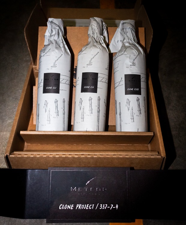 Meteor Vineyard Cabernet Sauvignon Clone Project (4, 7, 337) Coombsville Napa Valley 2014 (3-Pack)
