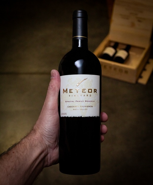 Meteor Vineyard Cabernet Sauvignon Special Family Reserve Napa Valley 2005
