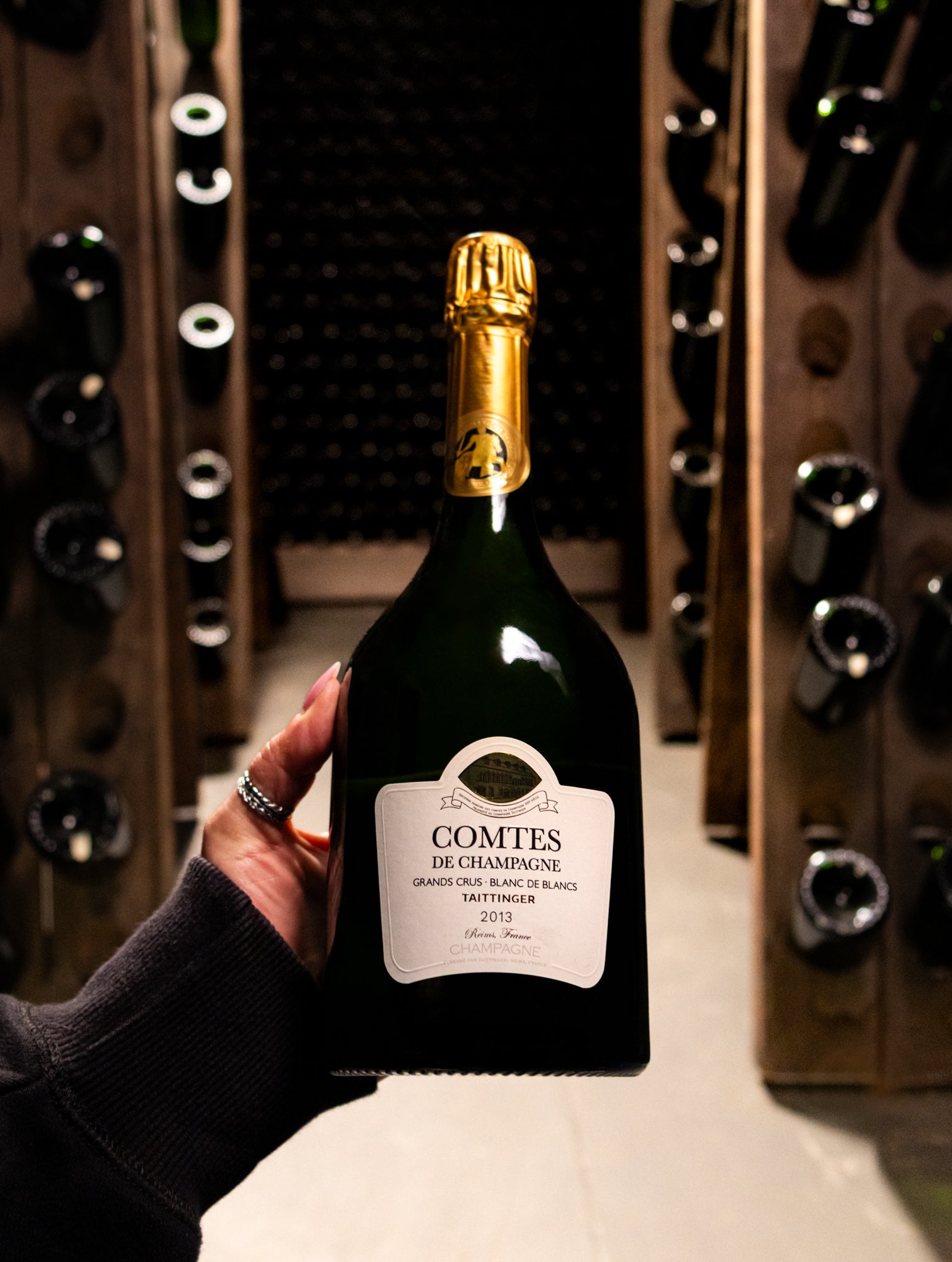 Champagne Taittinger Blanc de Blancs Comtes de Champagne Brut Grand Cru 2013