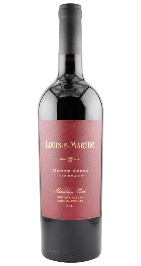 93 Pt. Louis M. Martini 'Mountain Red' Monte Rosso Vineyard 2016