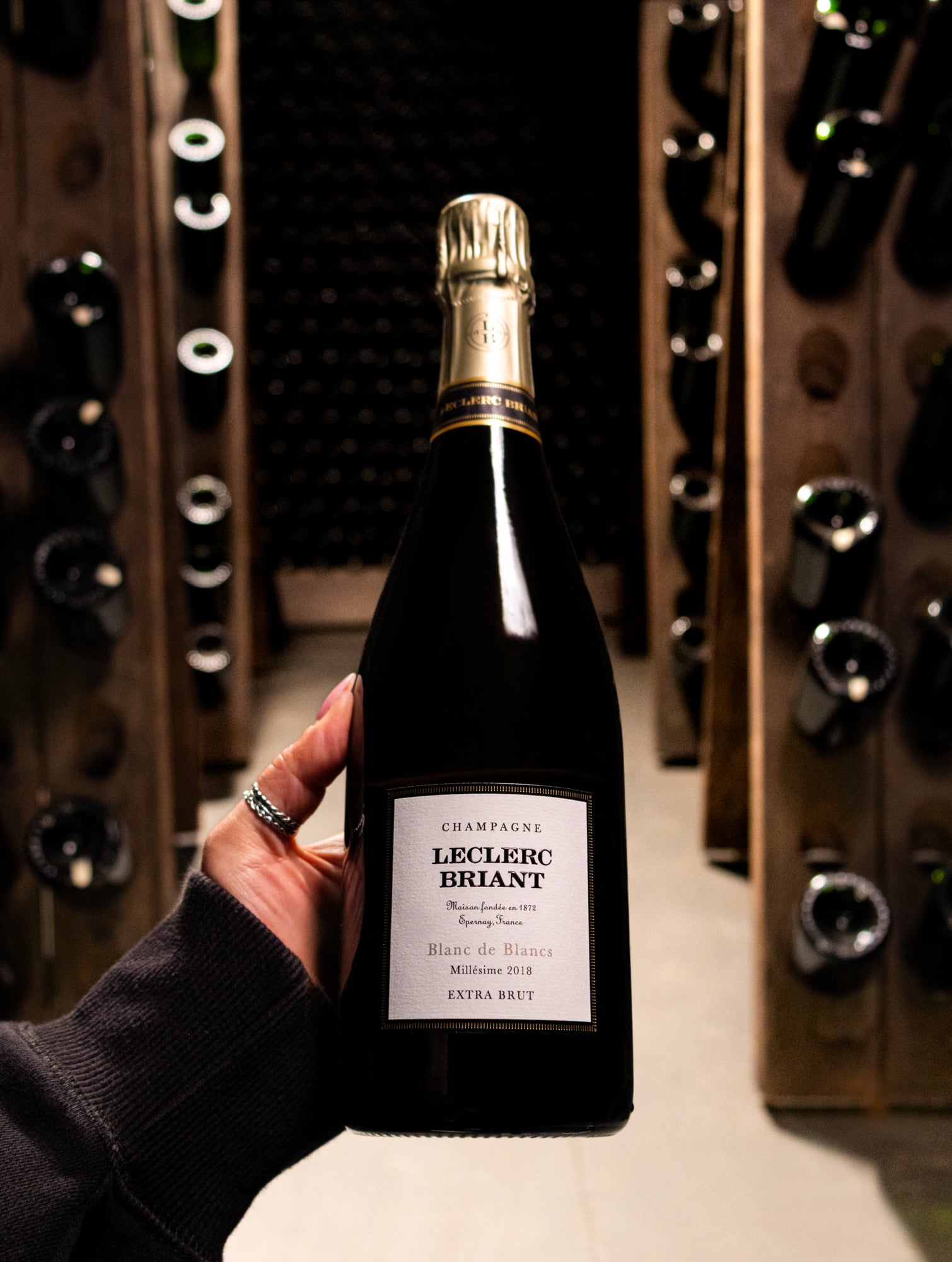 Champagne LeClerc Briant Blanc de Blancs Extra Brut 2018