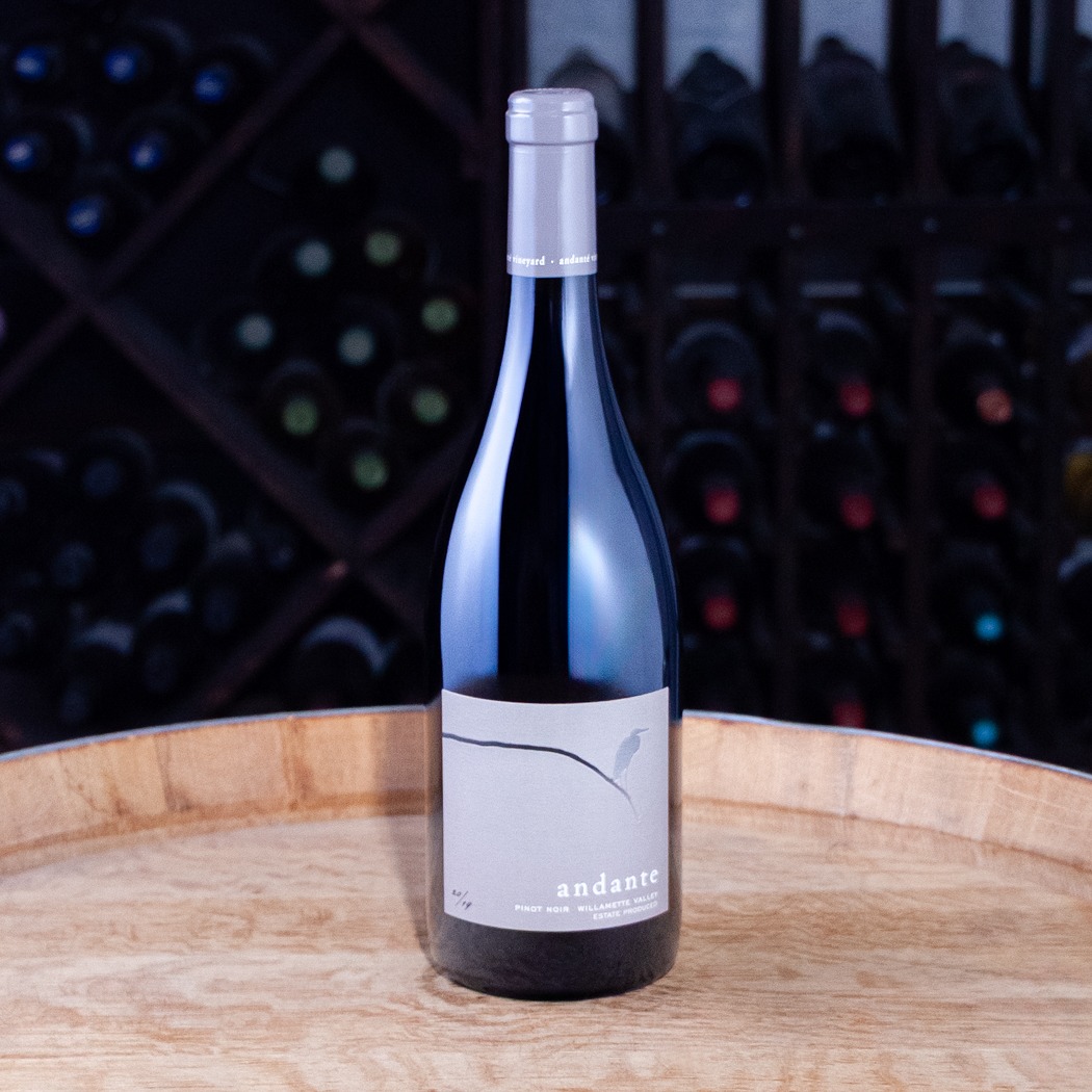 Andante Vineyard Pinot Noir Estate Van Duzer Corridor Willamette Valley 2019
